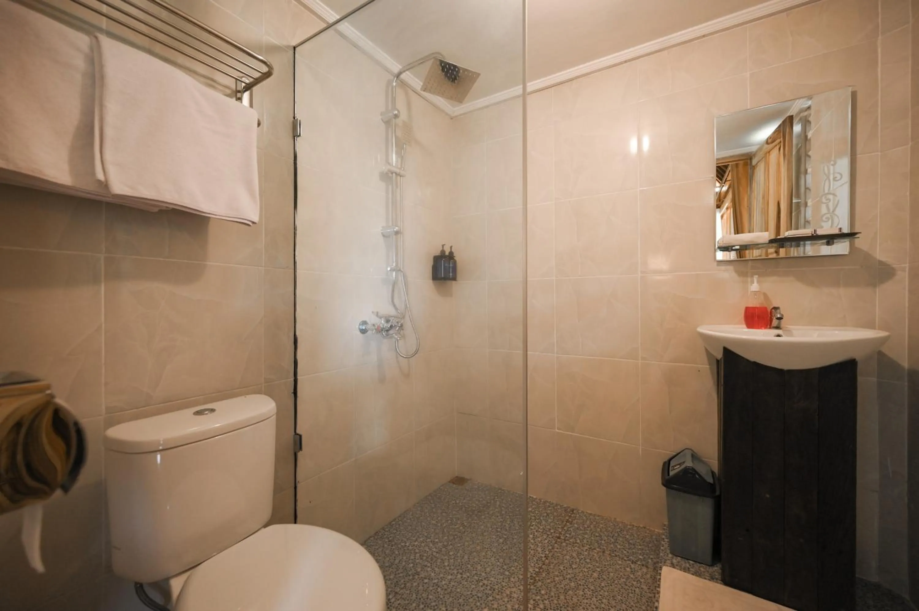 Bathroom in Keuma Villa & Resto Jatiluwih by The Lavana