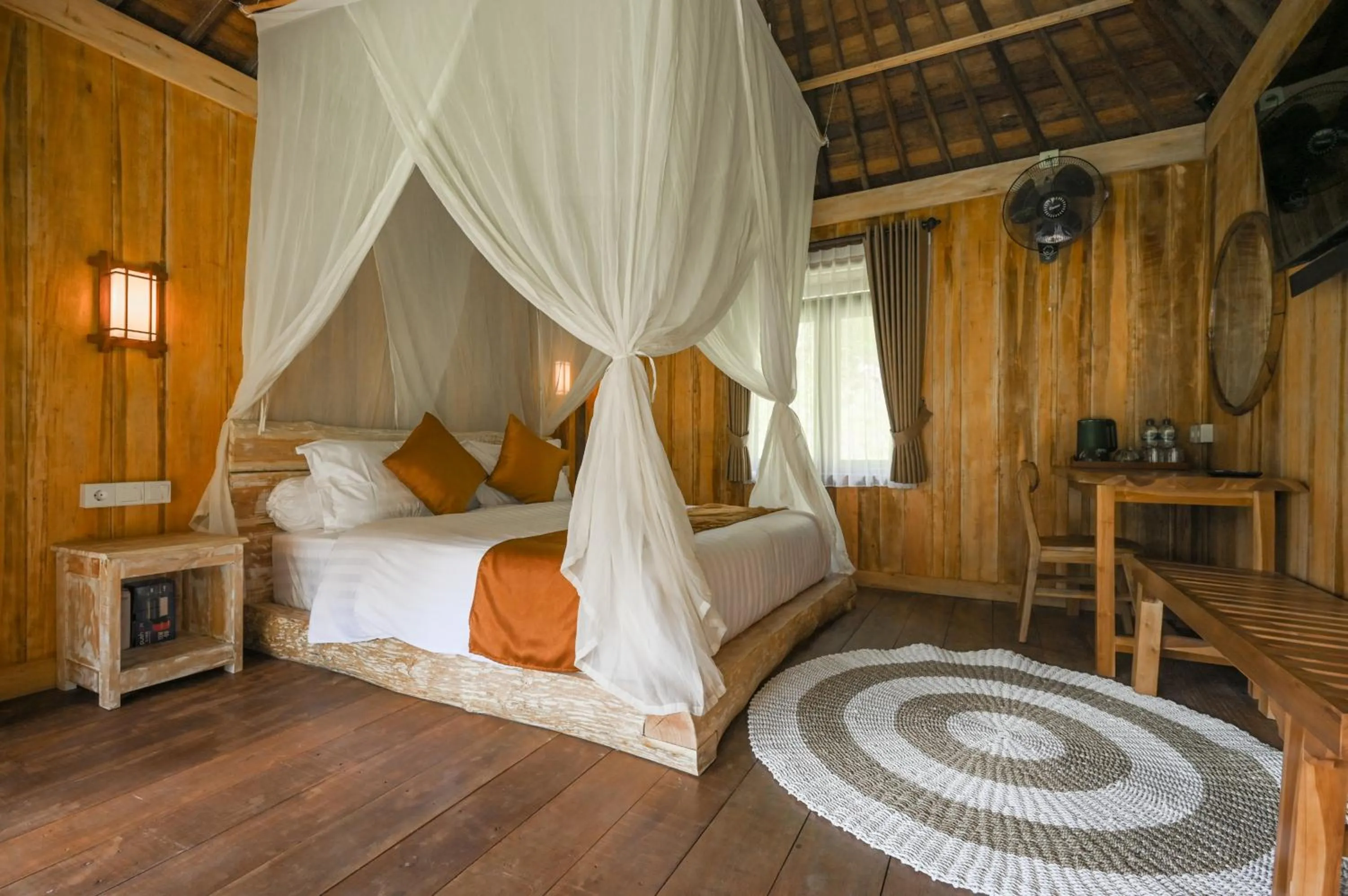 Bedroom, Bed in Keuma Villa & Resto Jatiluwih by The Lavana