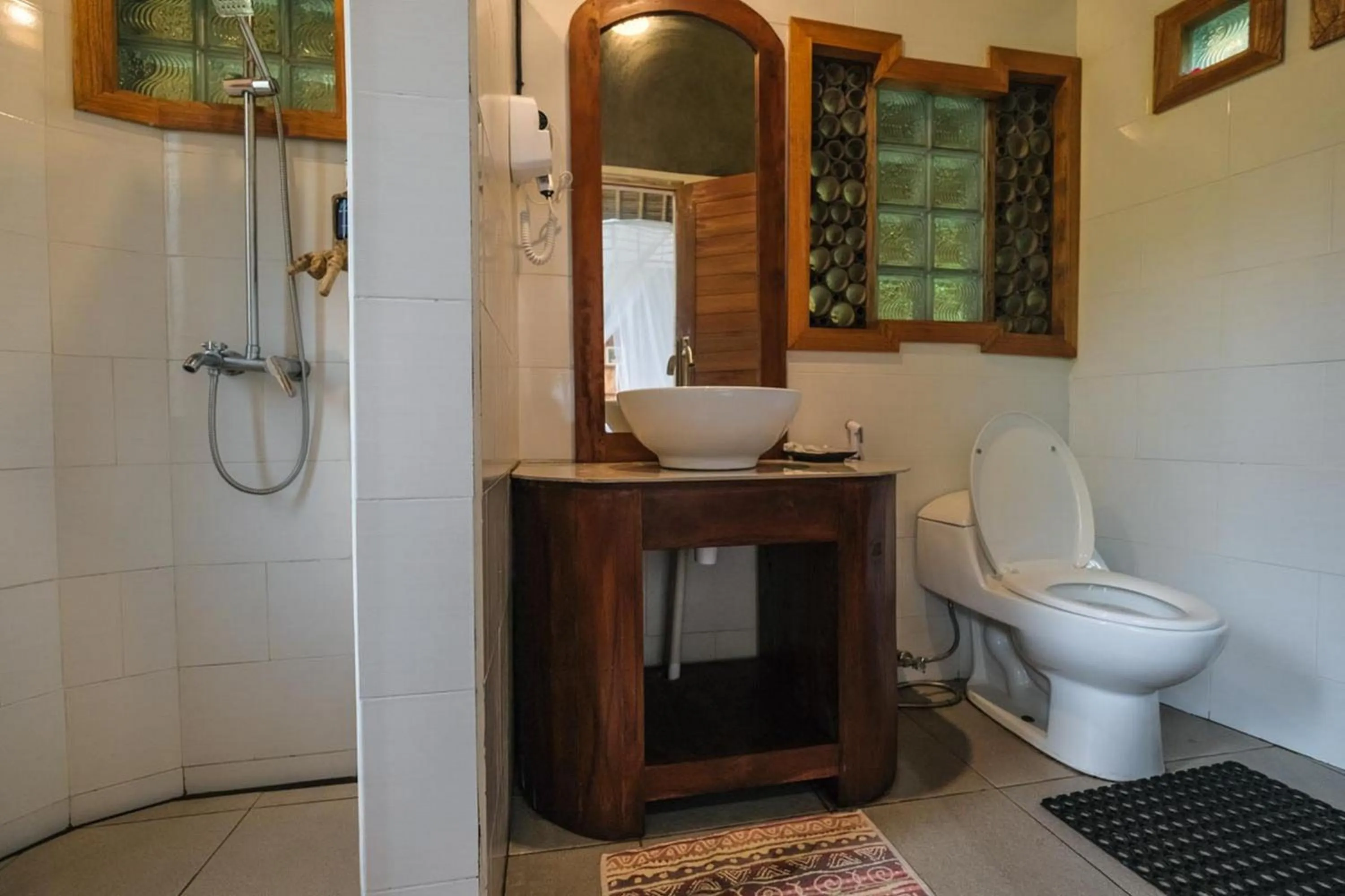 Bathroom in Keuma Villa & Resto Jatiluwih by The Lavana
