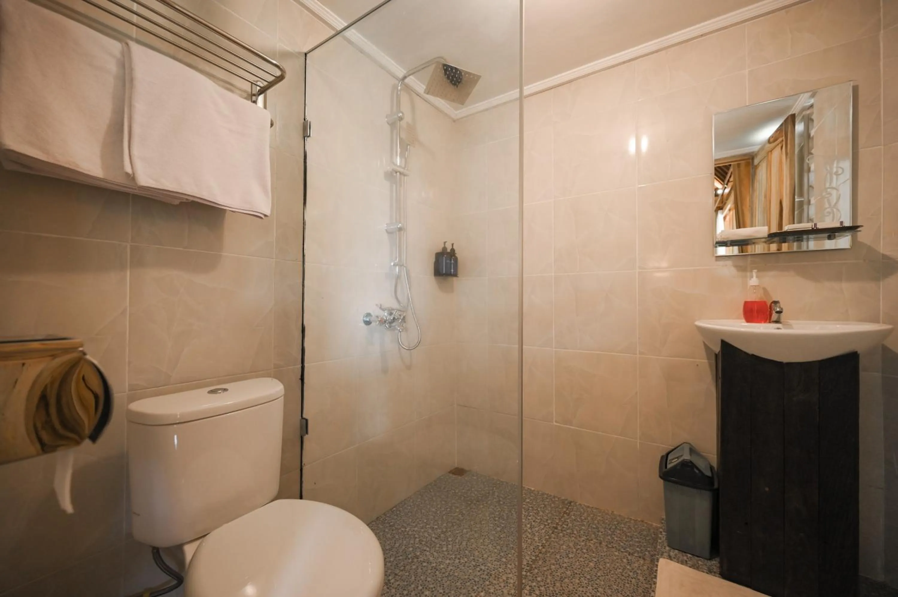 Bathroom in Keuma Villa & Resto Jatiluwih by The Lavana