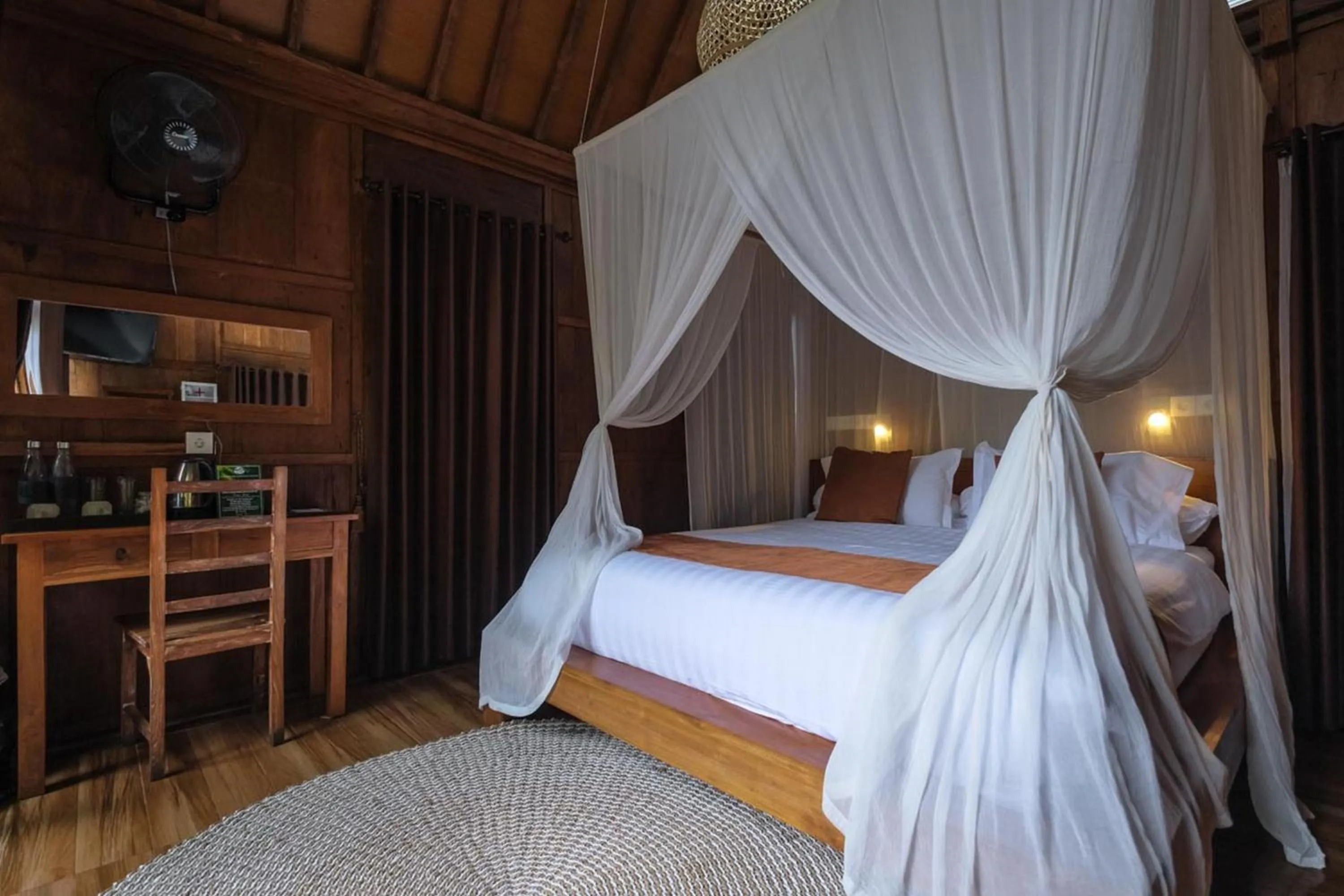 Bedroom, Bed in Keuma Villa & Resto Jatiluwih by The Lavana