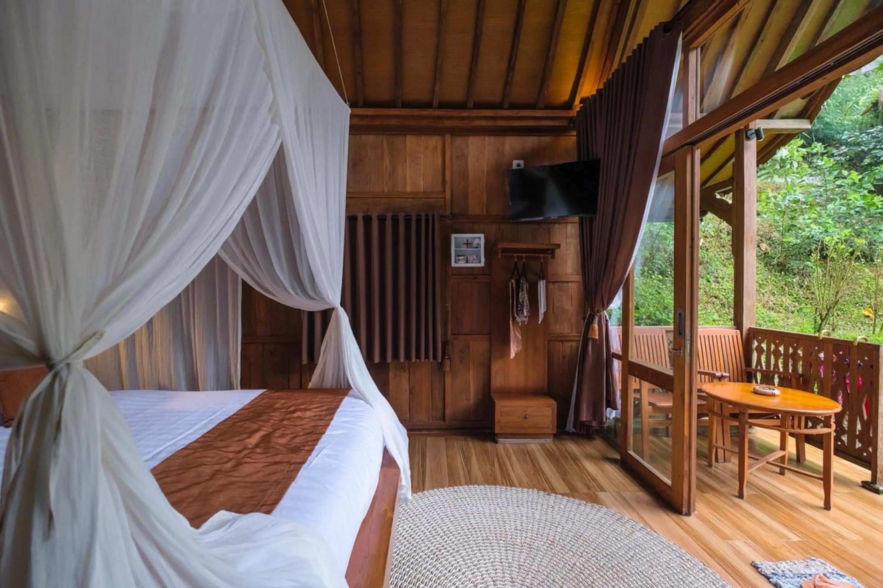 Bedroom, Bed in Keuma Villa & Resto Jatiluwih by The Lavana