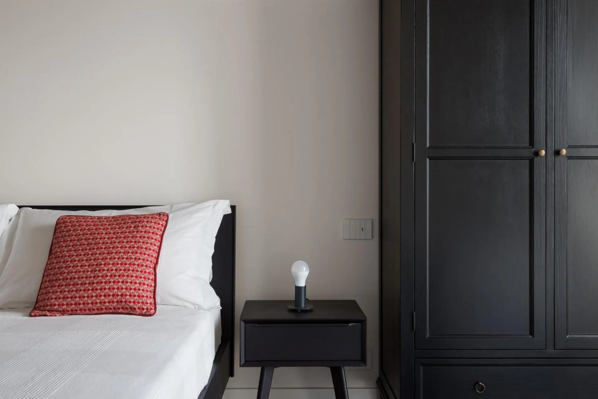 Bed in The Silver Lava - design apartment and spa