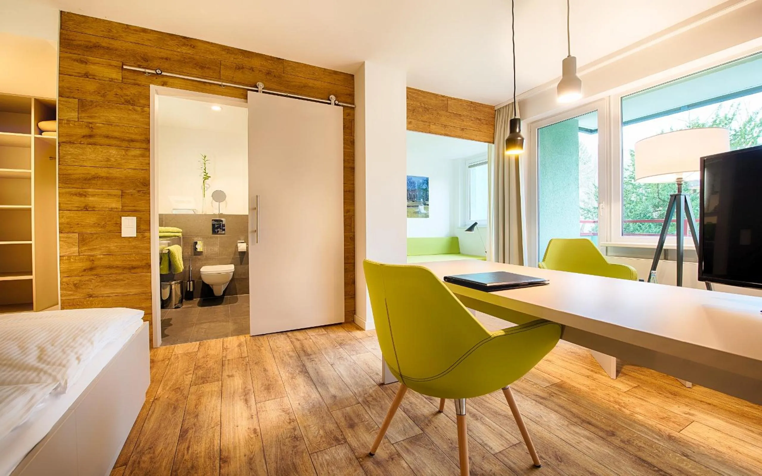 Garden view in Hotel Carolinenhof