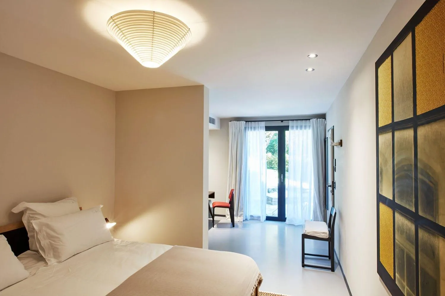 Bed in FONDATION CAB St-Paul-de-Vence