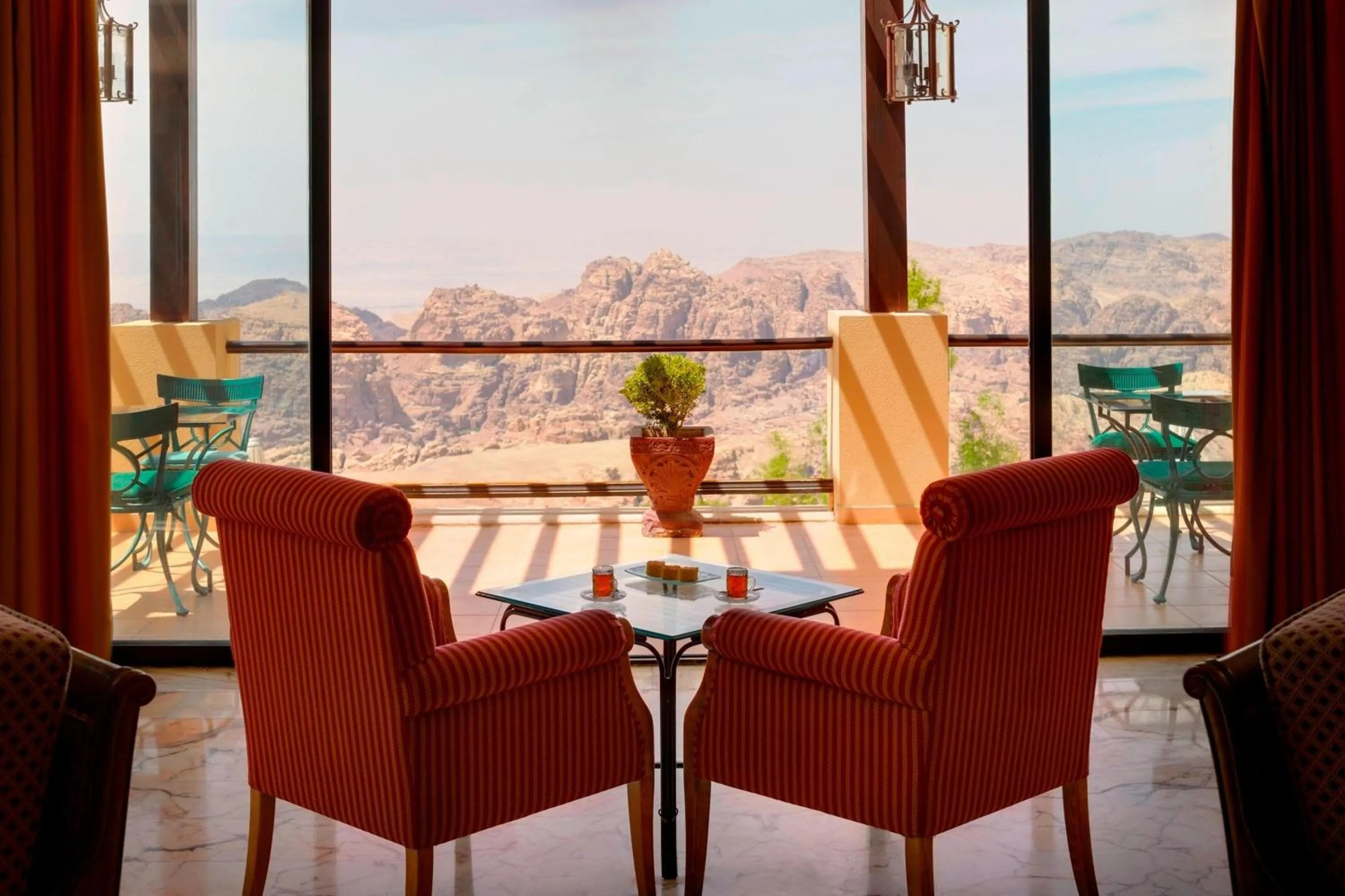 Lobby or reception in Petra Marriott Hotel