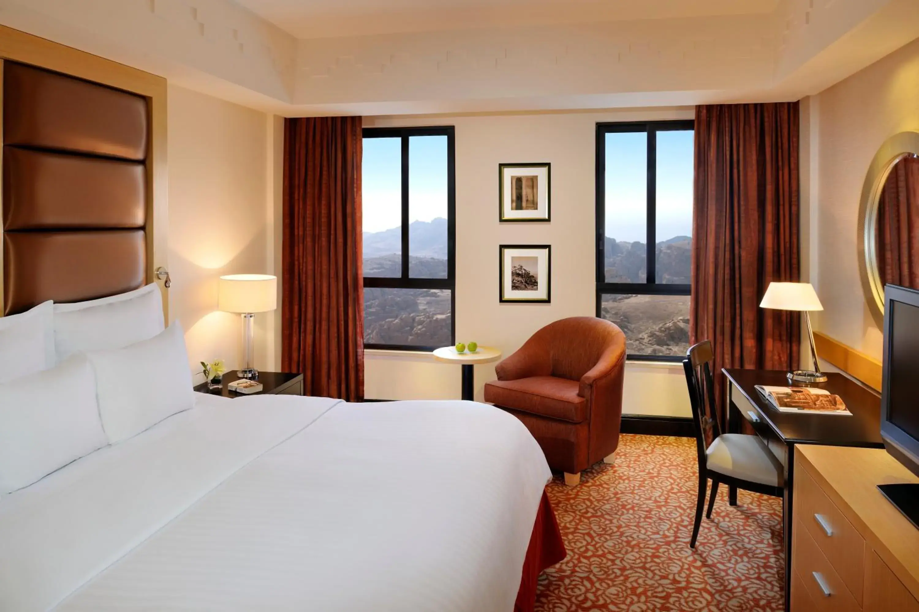 Mountain Premium Room, 1 King in Petra Marriott Hotel Mountain Premium Room, 1 King in Petra Marriott Hotel