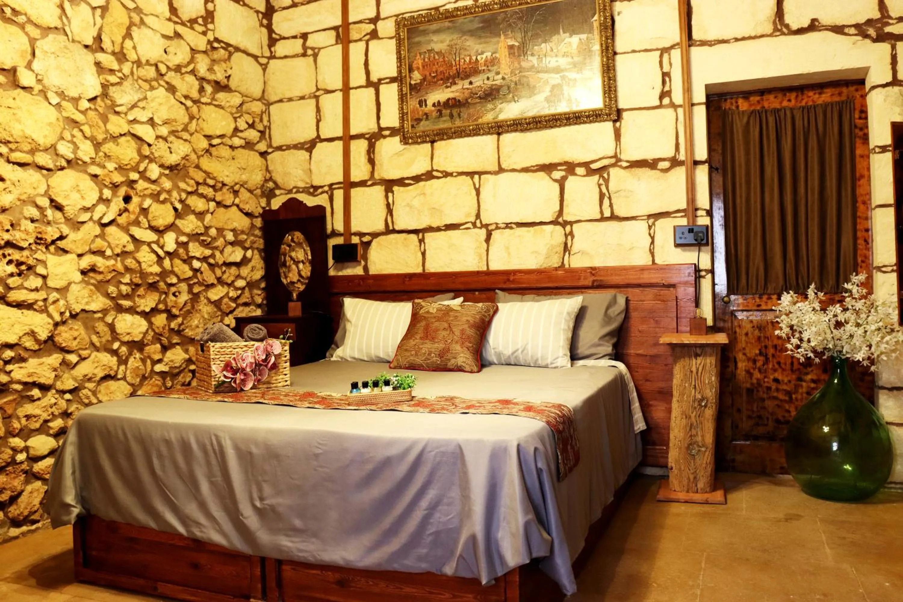 Bedroom in Il-Bàrraġ Farmhouse B&B - Gozo Traditional Hospitality