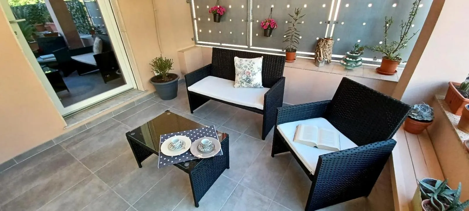 Balcony/Terrace in B&B Alghero Reina