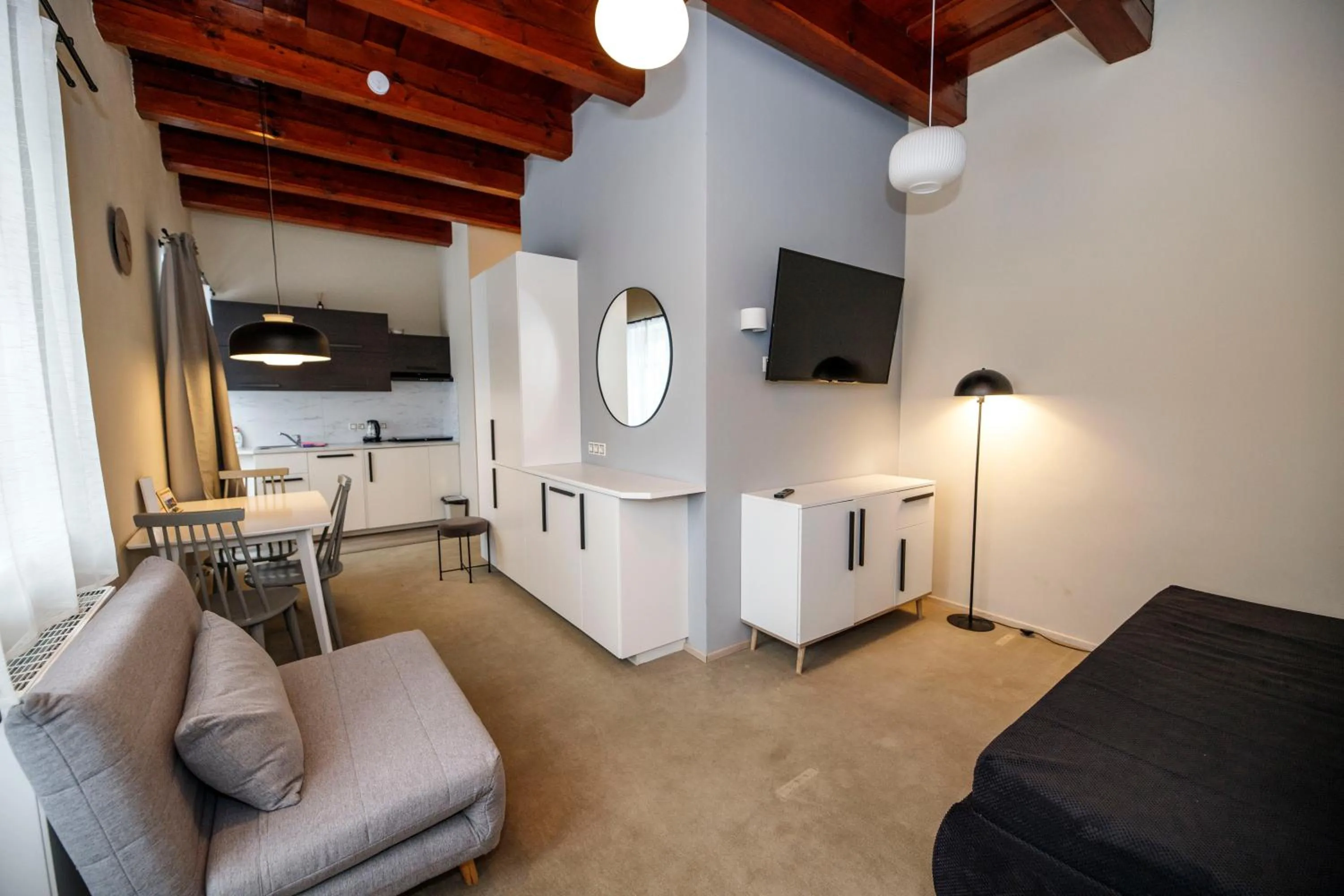 Seating area in Aparthotel Panorama