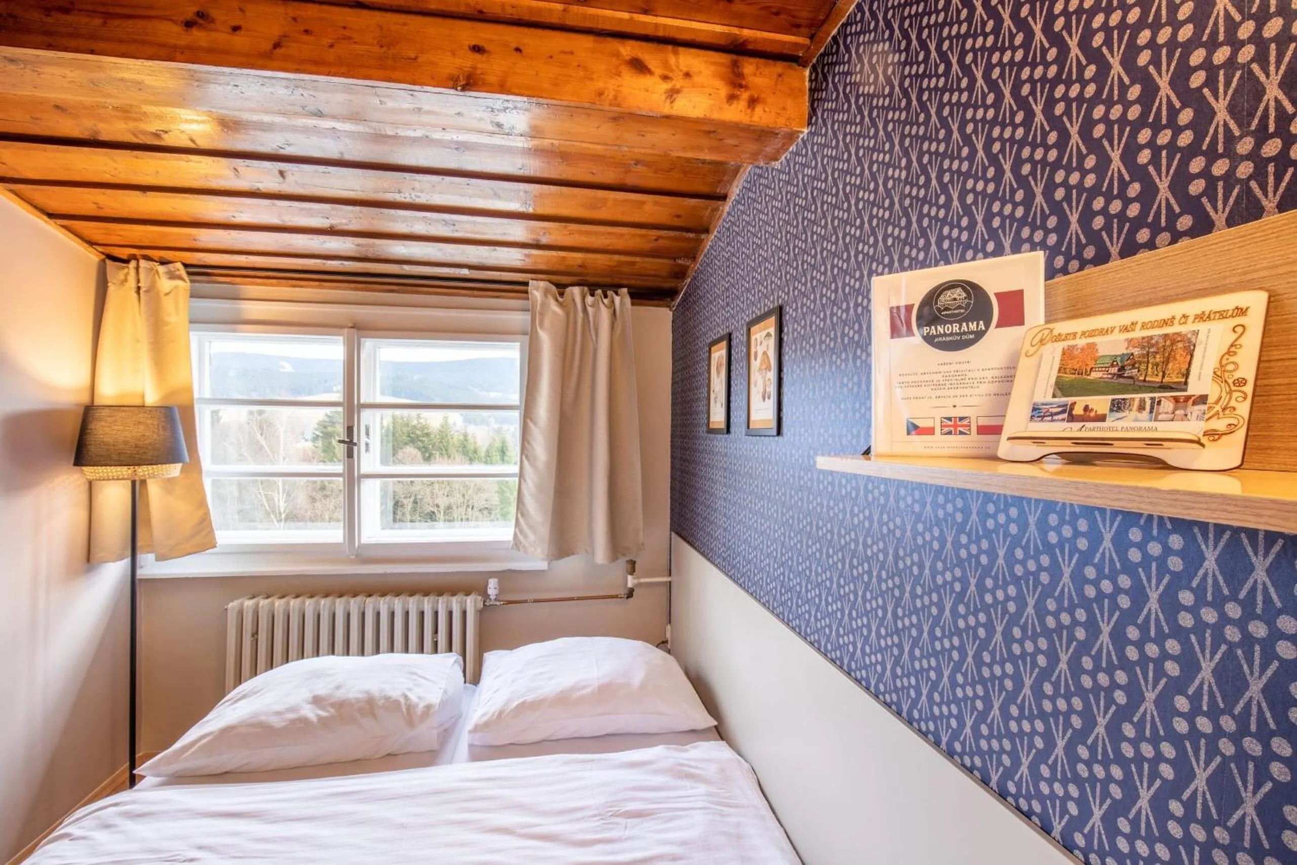 Bedroom, Bed in Aparthotel Panorama