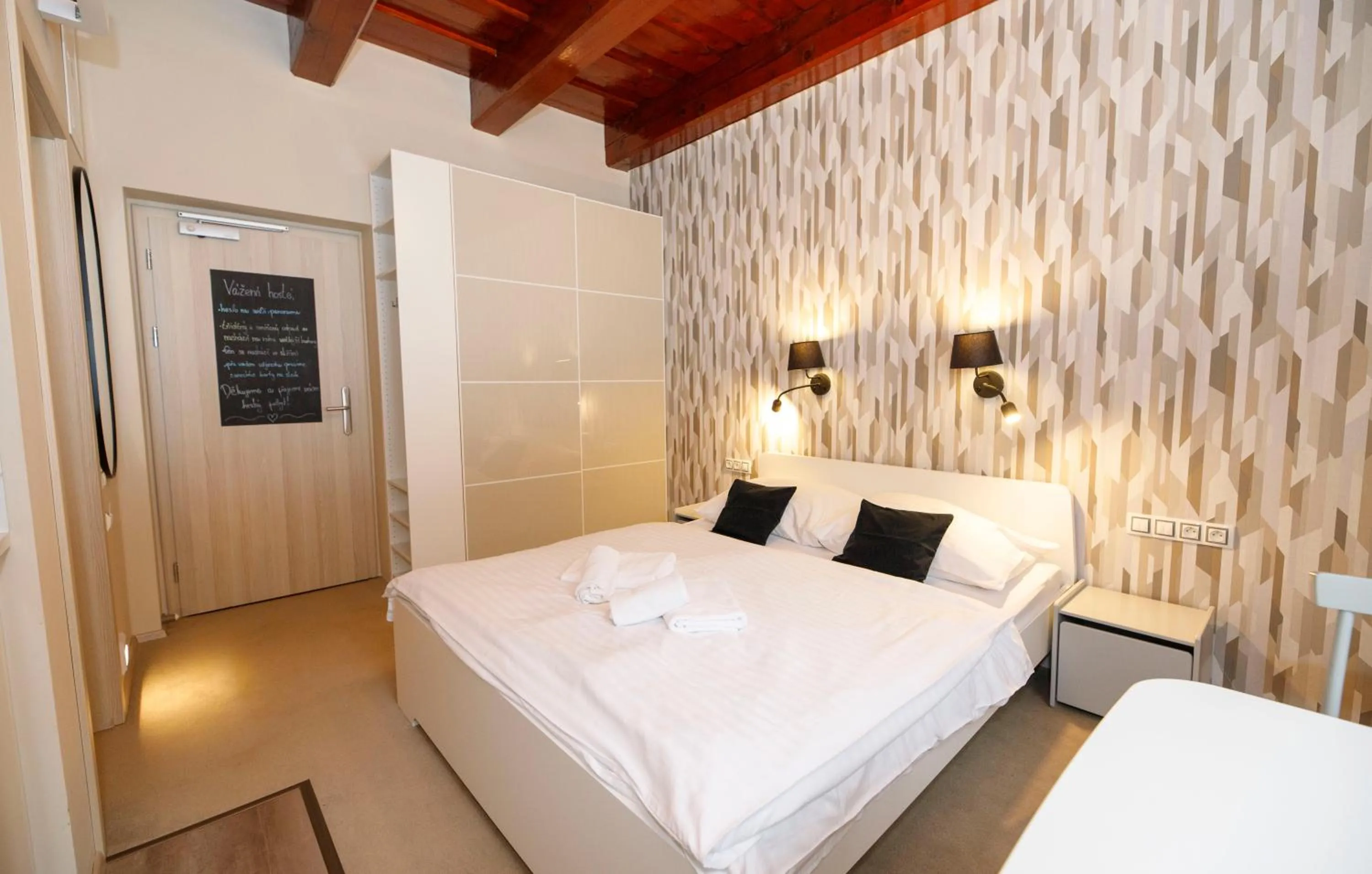 Bedroom, Bed in Aparthotel Panorama