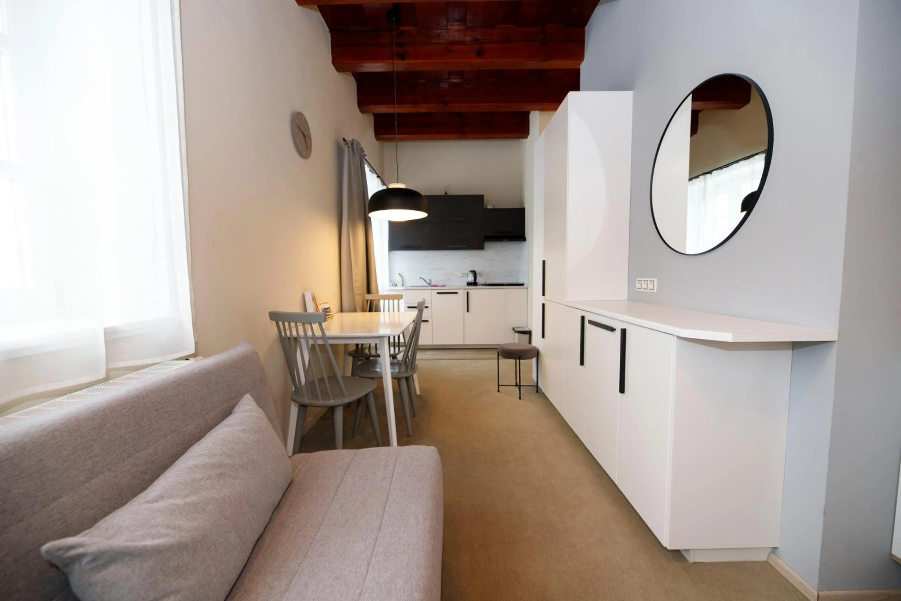 Seating area in Aparthotel Panorama