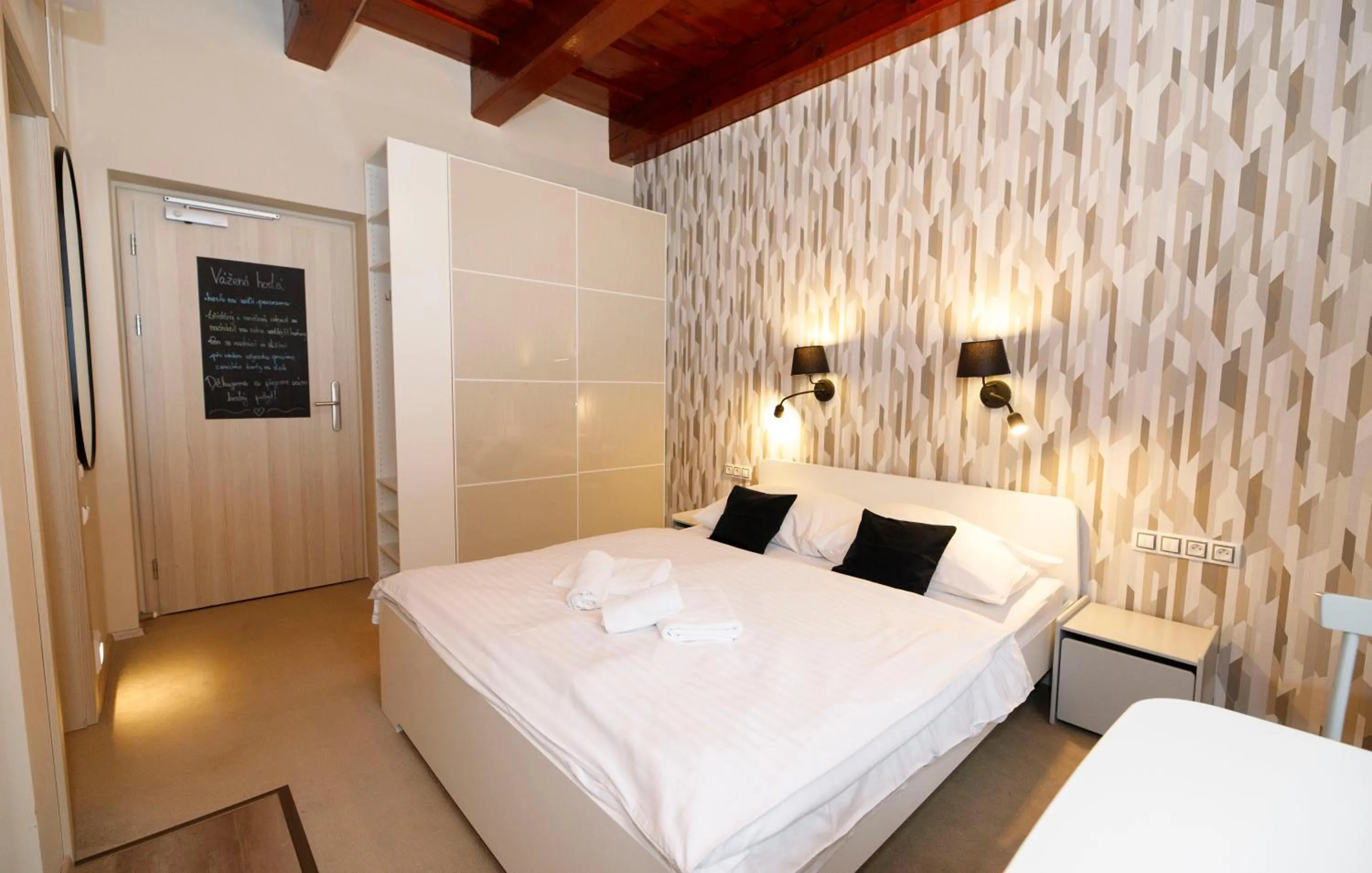 Bedroom, Bed in Aparthotel Panorama