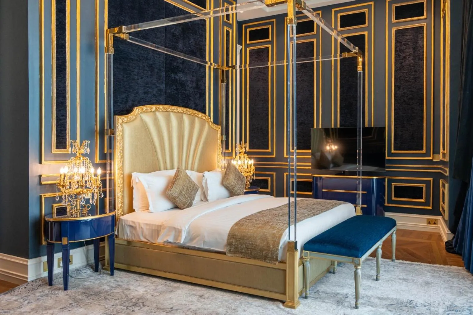 Bedroom, Bed in The Bentley Luxury Hotel & Suites