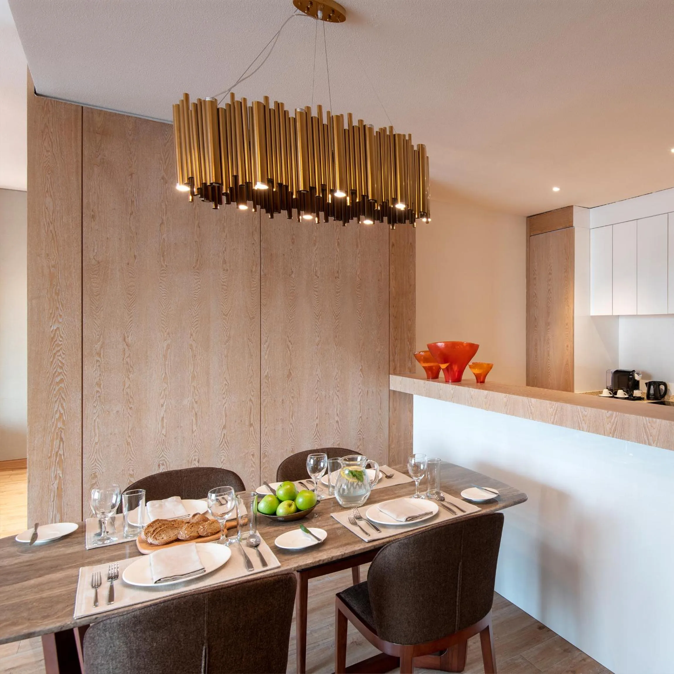 Dining area in The Bentley Luxury Hotel & Suites