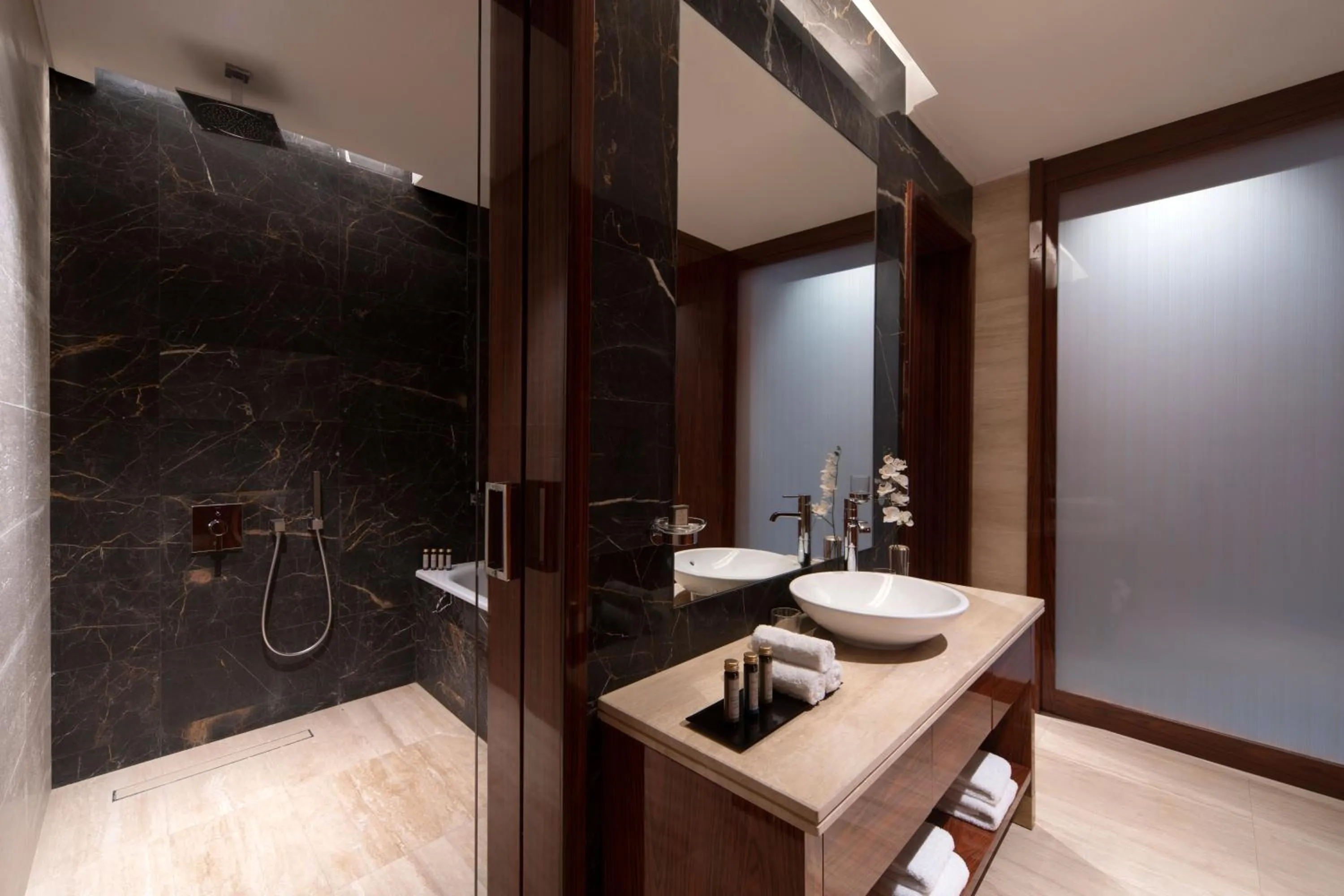 Bathroom in The Bentley Luxury Hotel & Suites