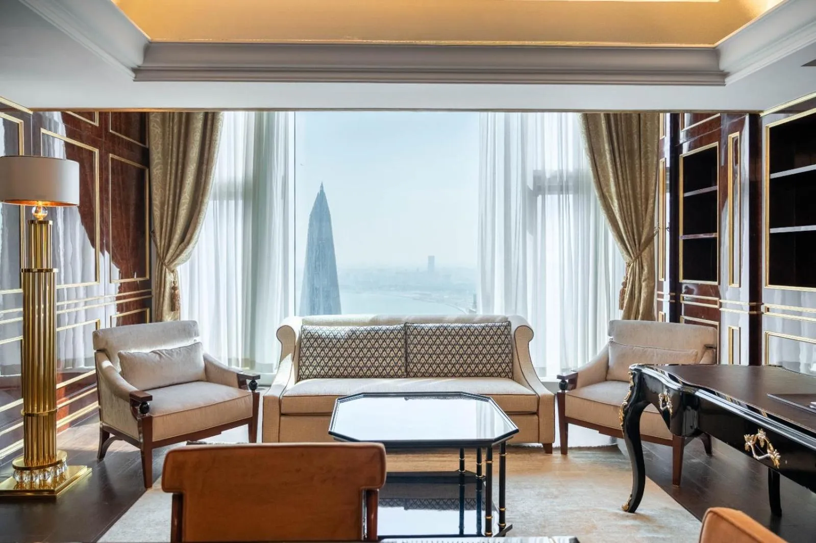 Living room in The Bentley Luxury Hotel & Suites