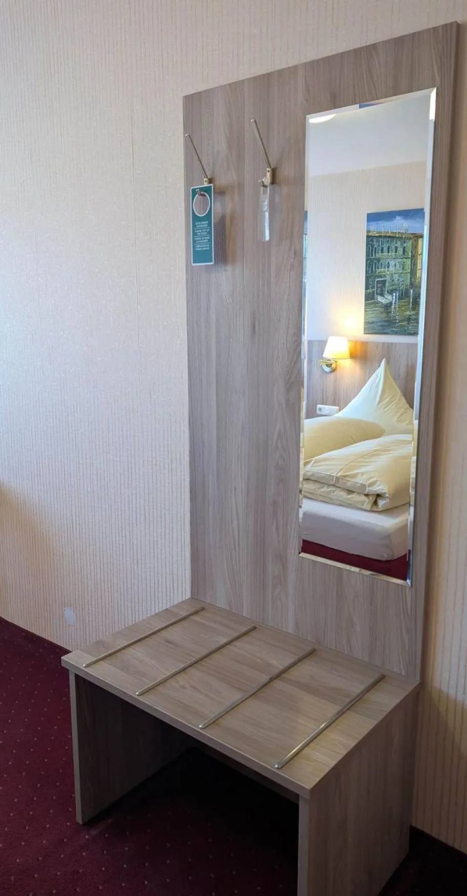 Photo of the whole room, Bed in Stadthotel Augsburg