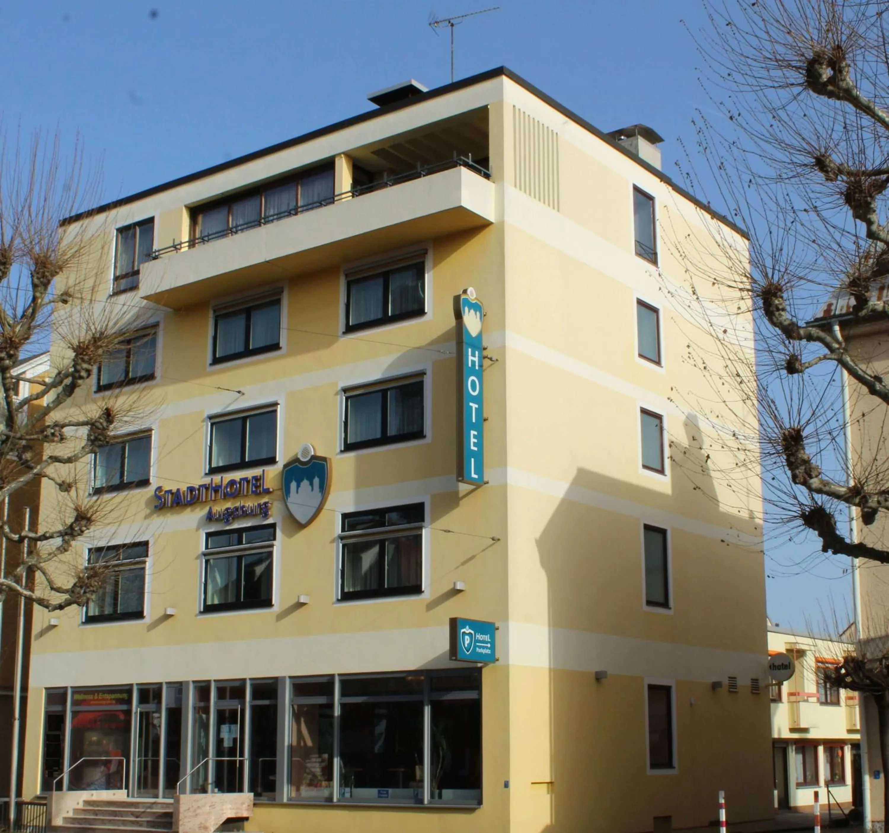 Property building in Stadthotel Augsburg