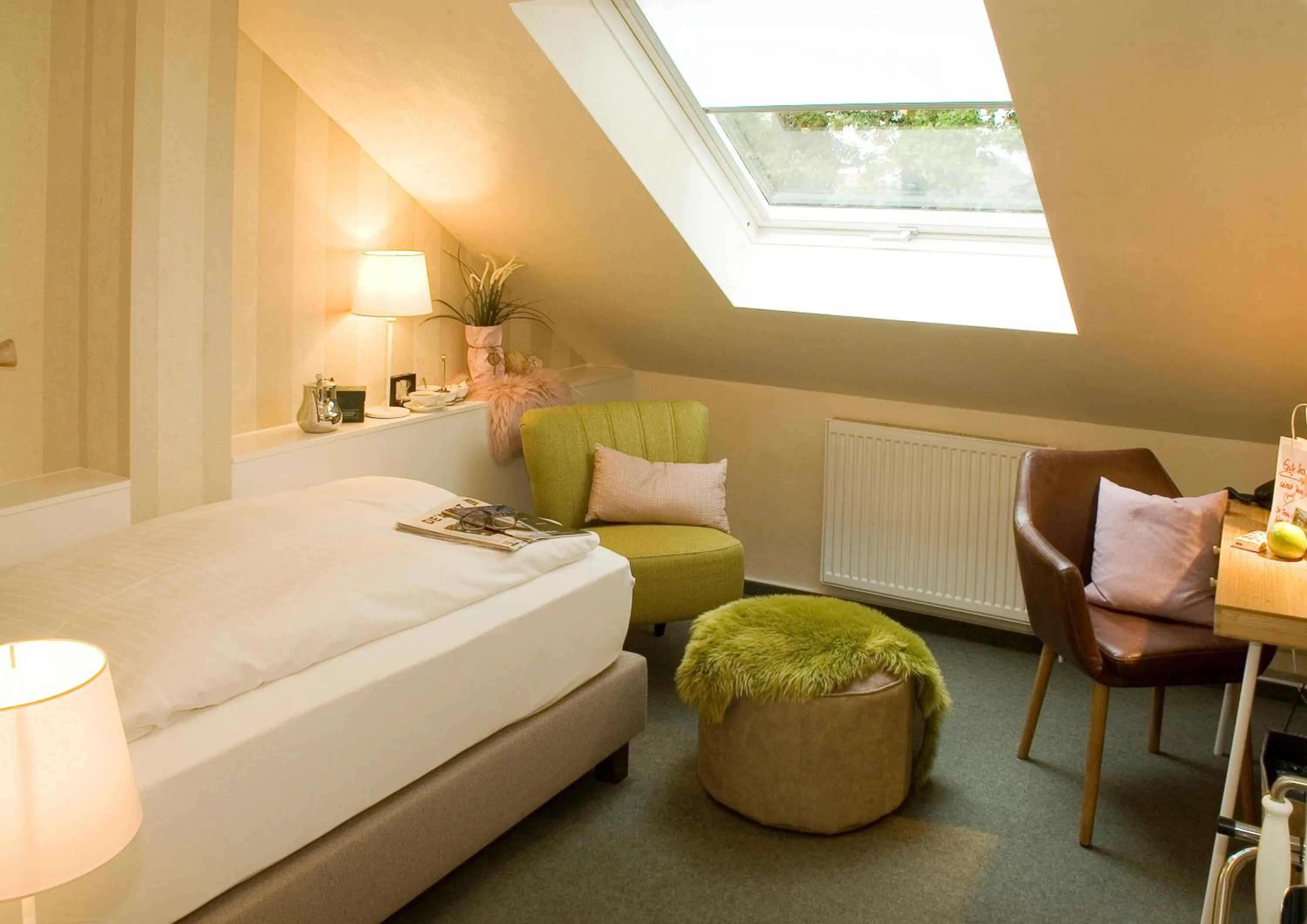 Photo of the whole room, Bed in Hotel Auszeit