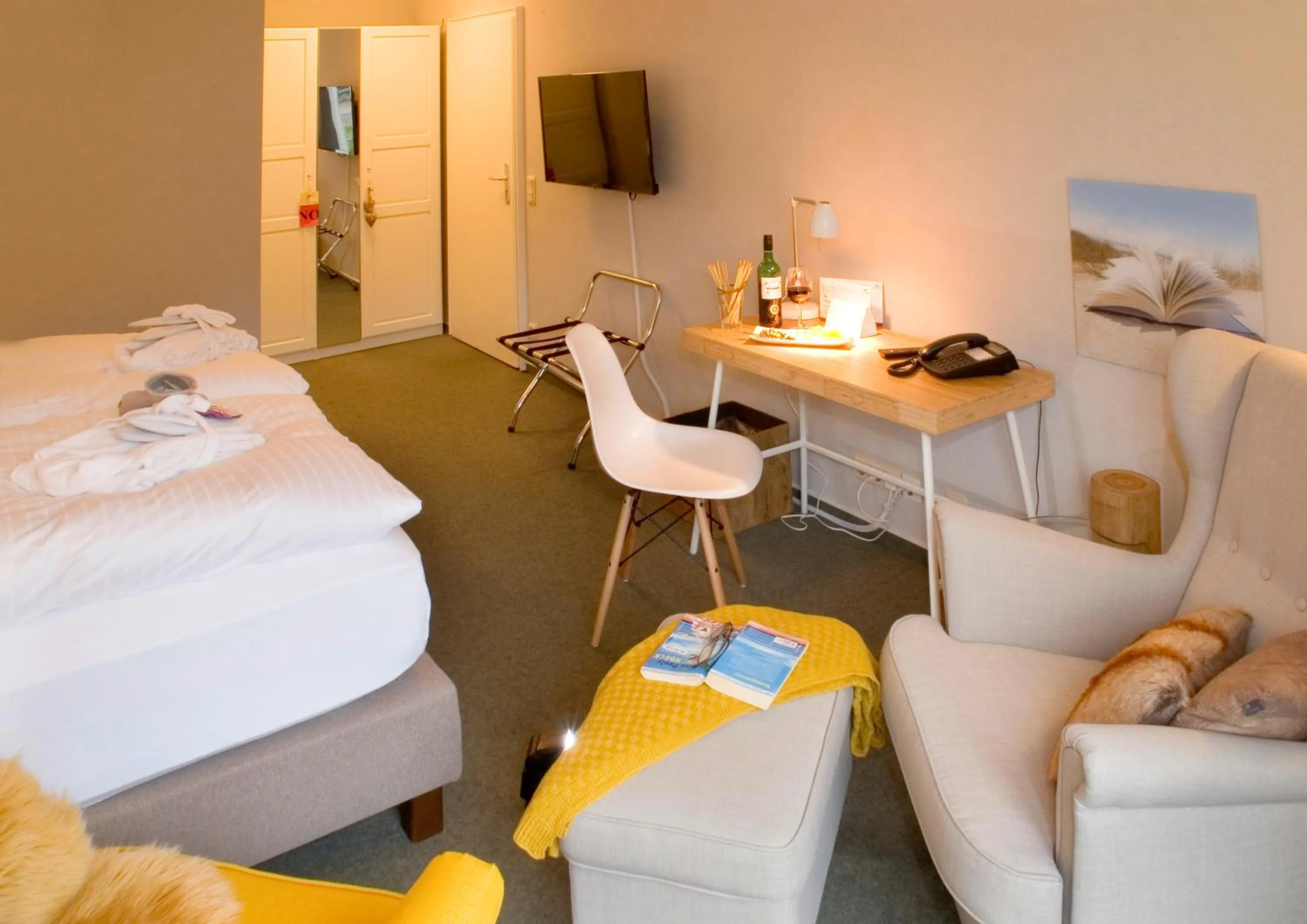 Photo of the whole room, Bed in Hotel Auszeit