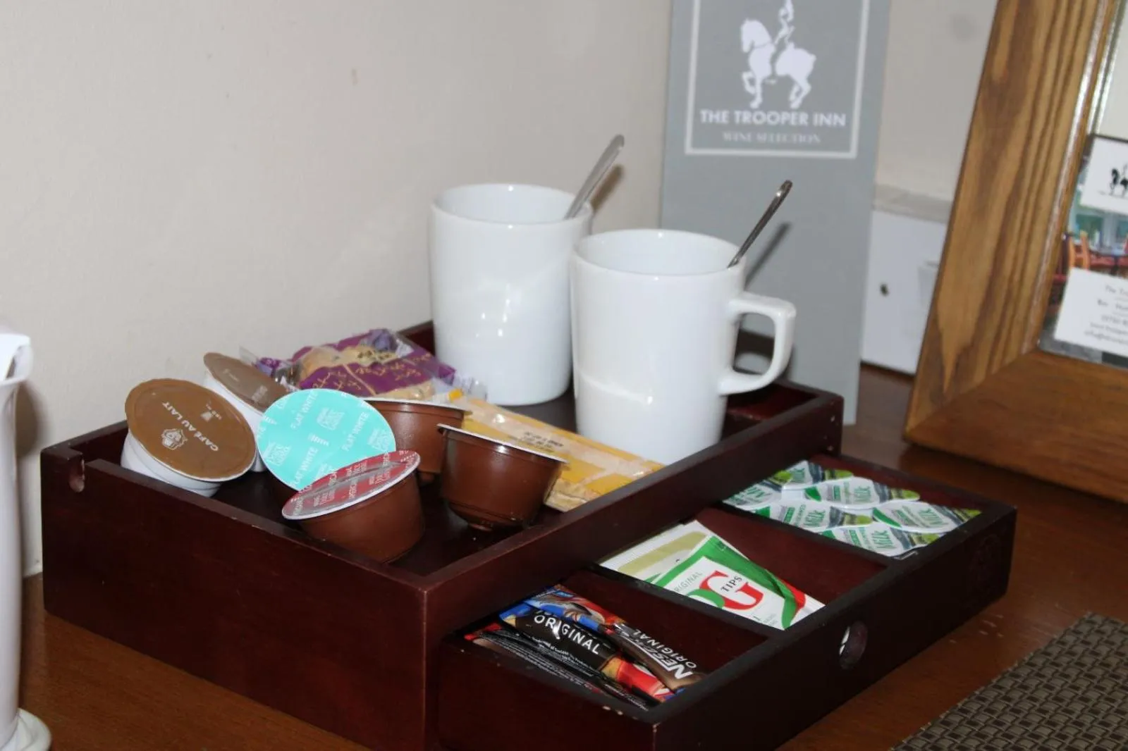Coffee/tea facilities in The Trooper Inn
