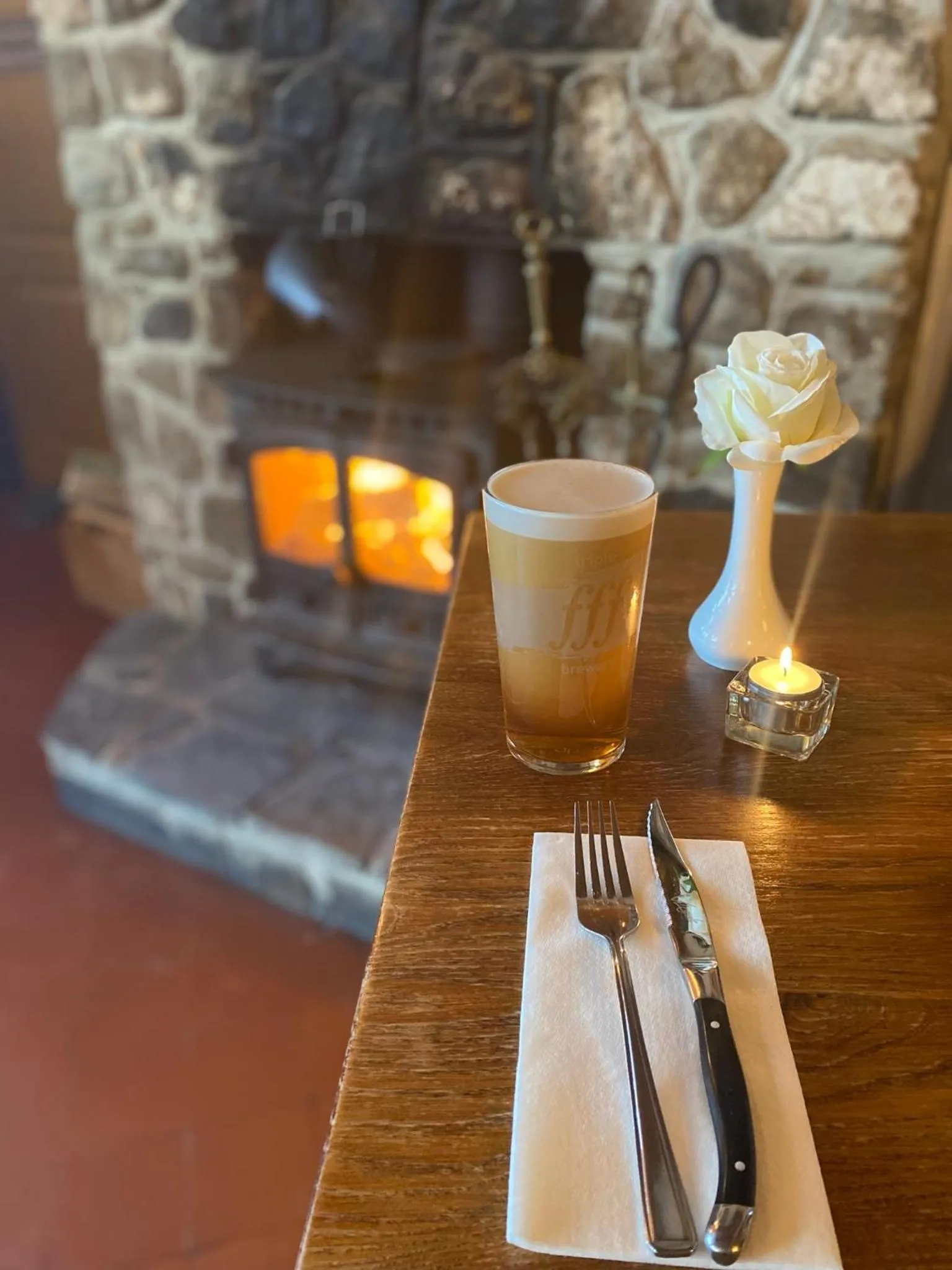 Food and drinks in The Trooper Inn