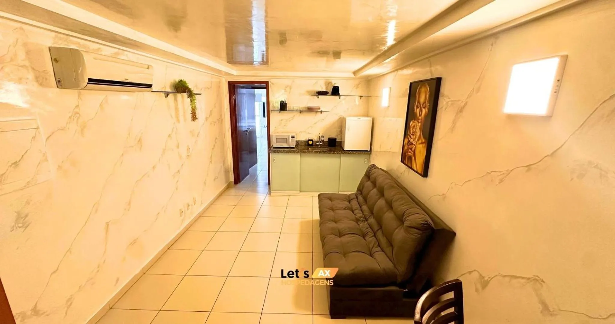 Dining area in AX Blue Suítes