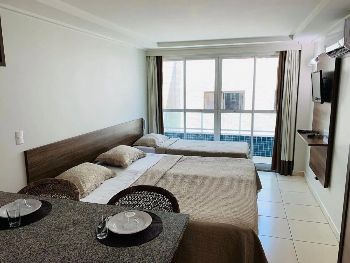 Photo of the whole room, Bed in AX Blue Suítes