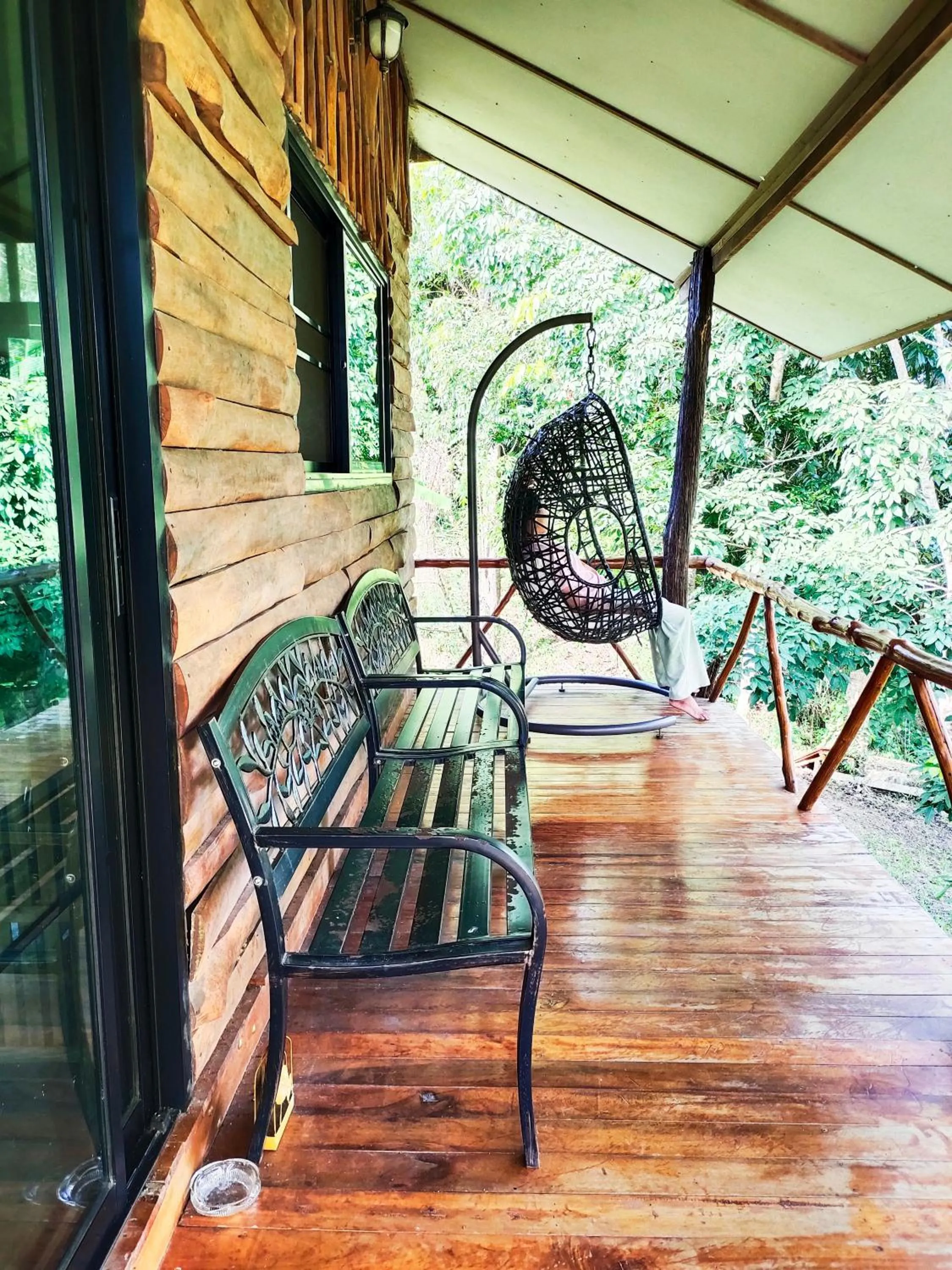 Balcony/Terrace in Bansuanphutarn