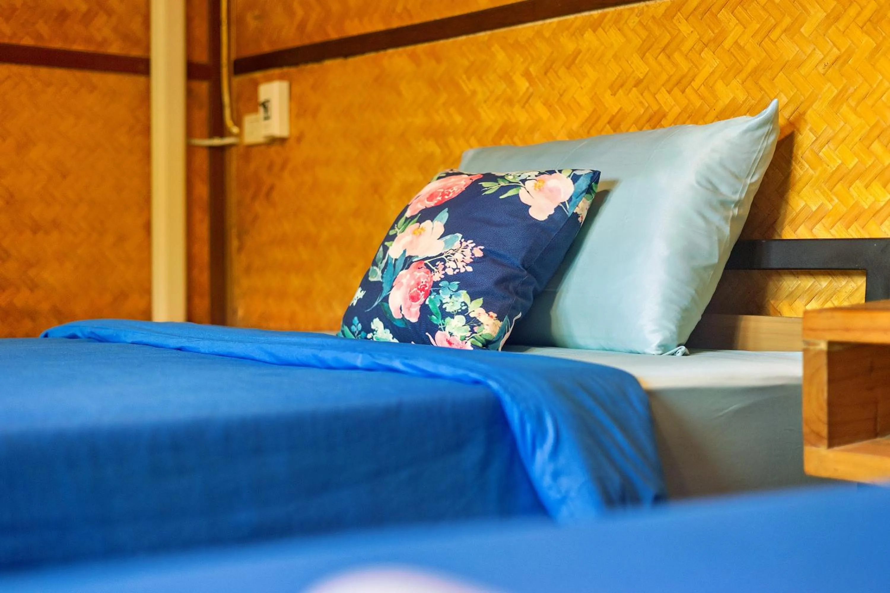 Bed in Bansuanphutarn