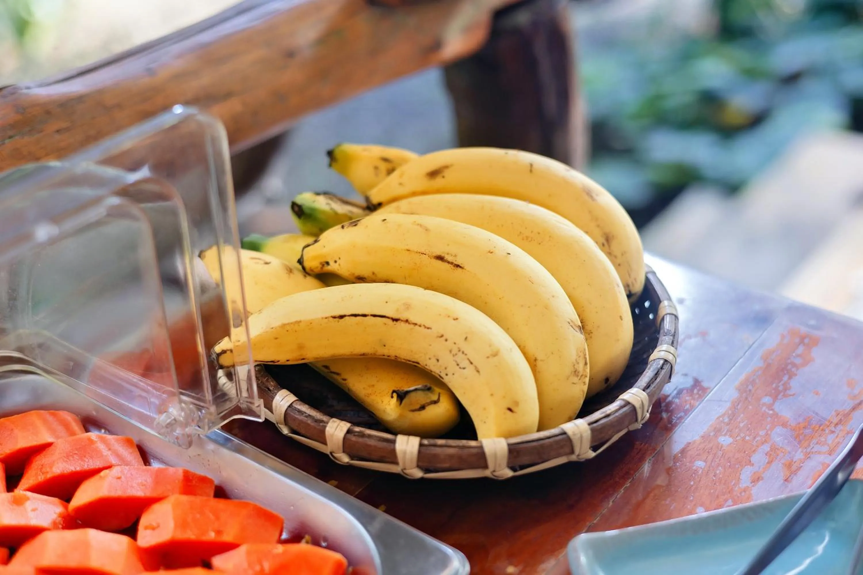 Buffet breakfast in Bansuanphutarn