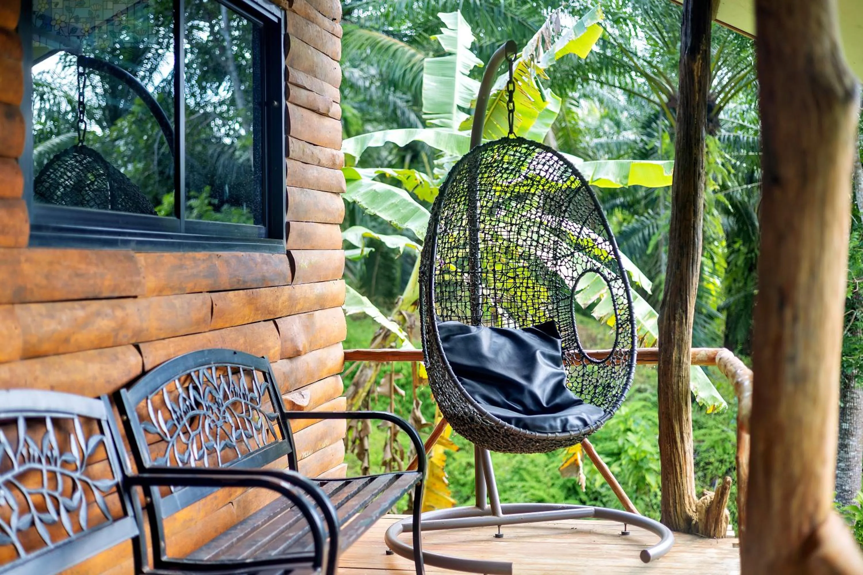 Balcony/Terrace in Bansuanphutarn