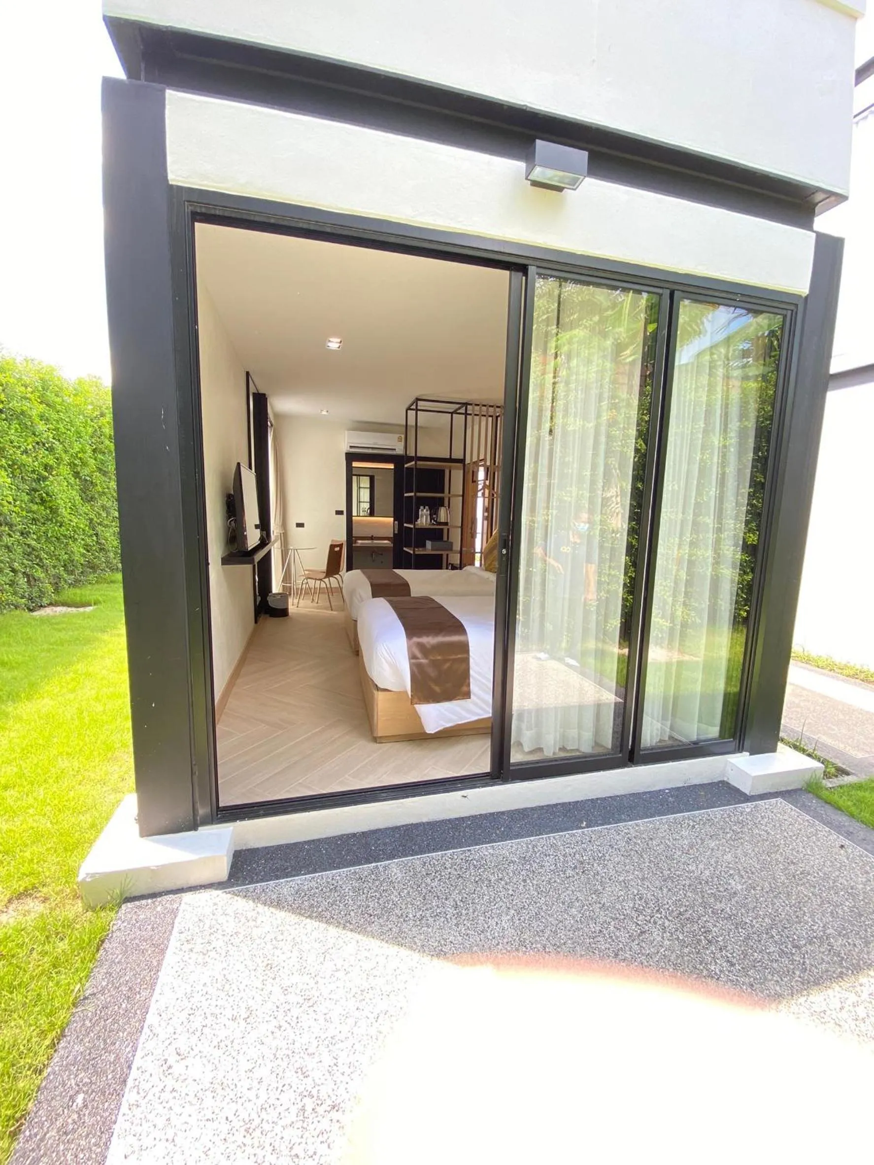 Bedroom in The Gold Living Life