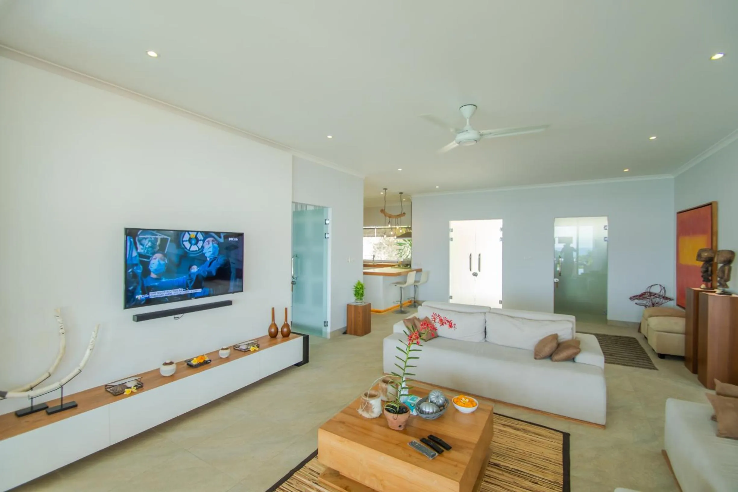 TV and multimedia in Deep Blue Villa Bali