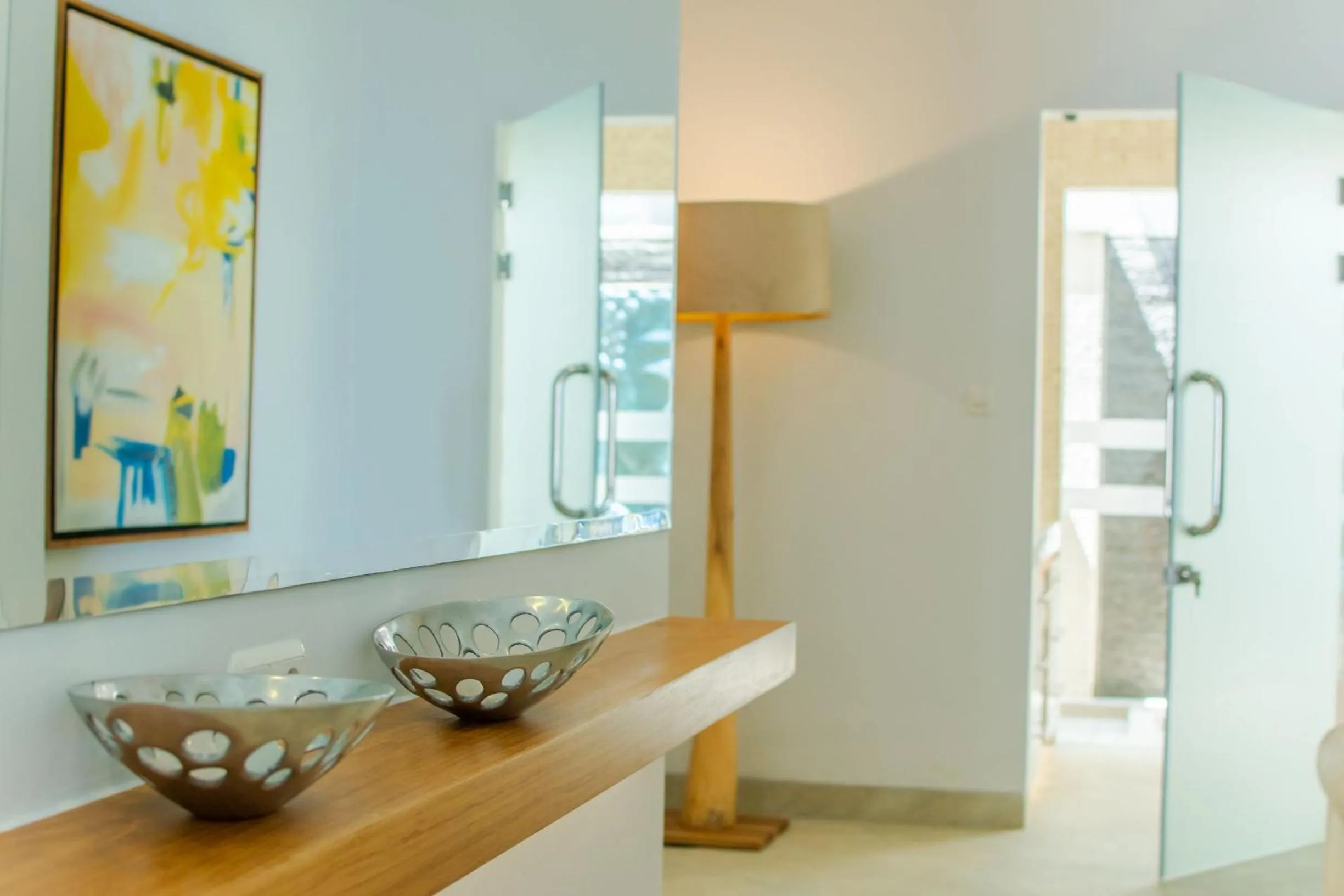 Decorative detail in Deep Blue Villa Bali