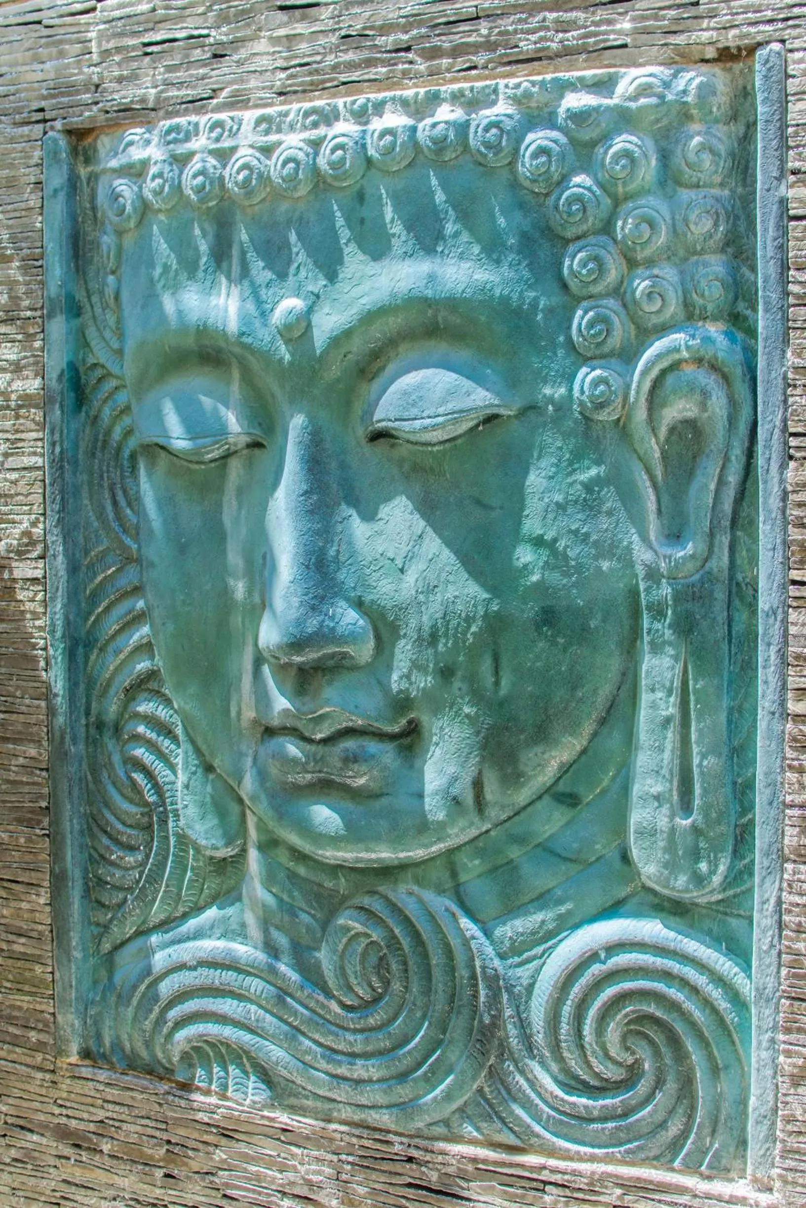 Decorative detail in Deep Blue Villa Bali