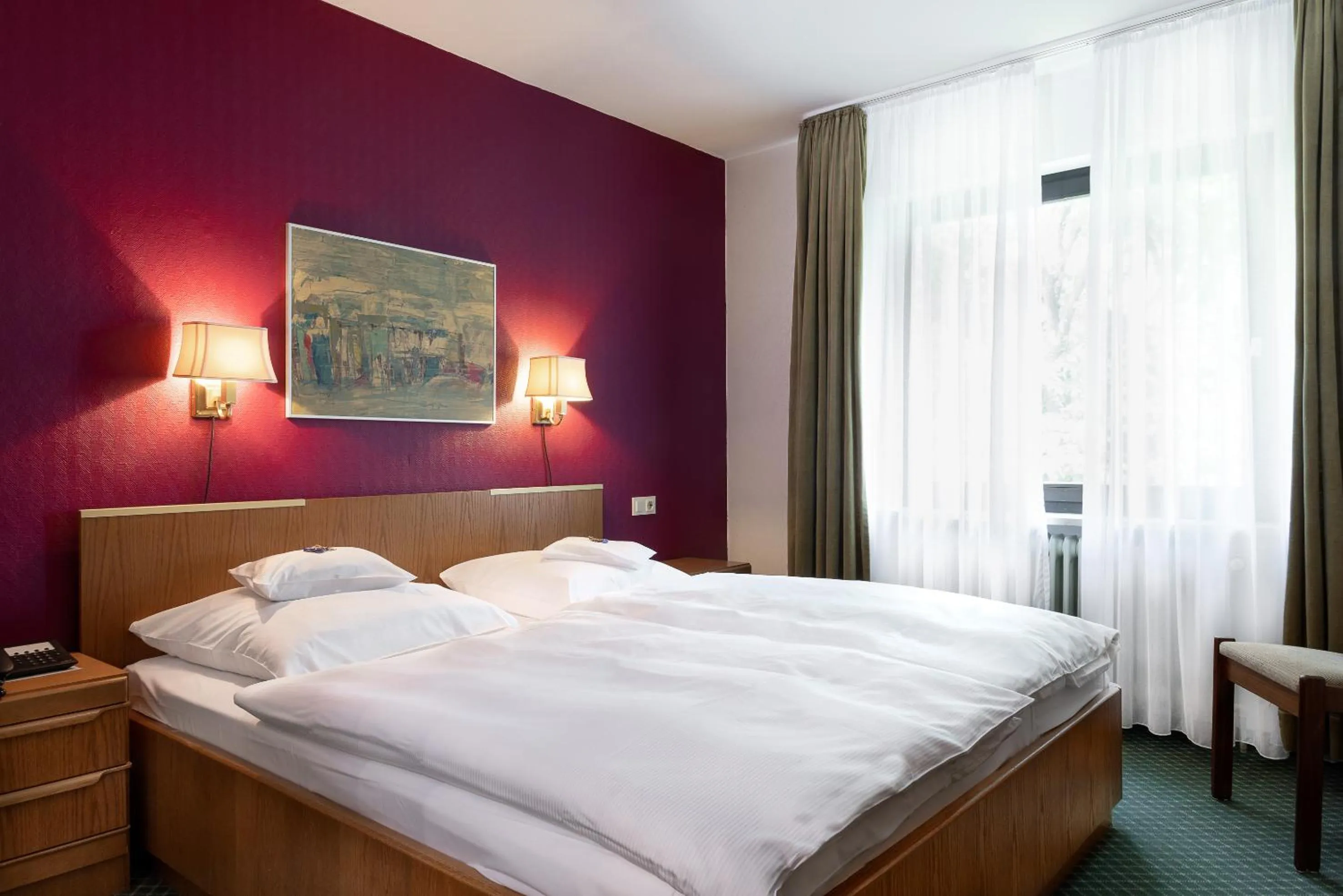 Bedroom, Bed in Parkhotel Hitzacker