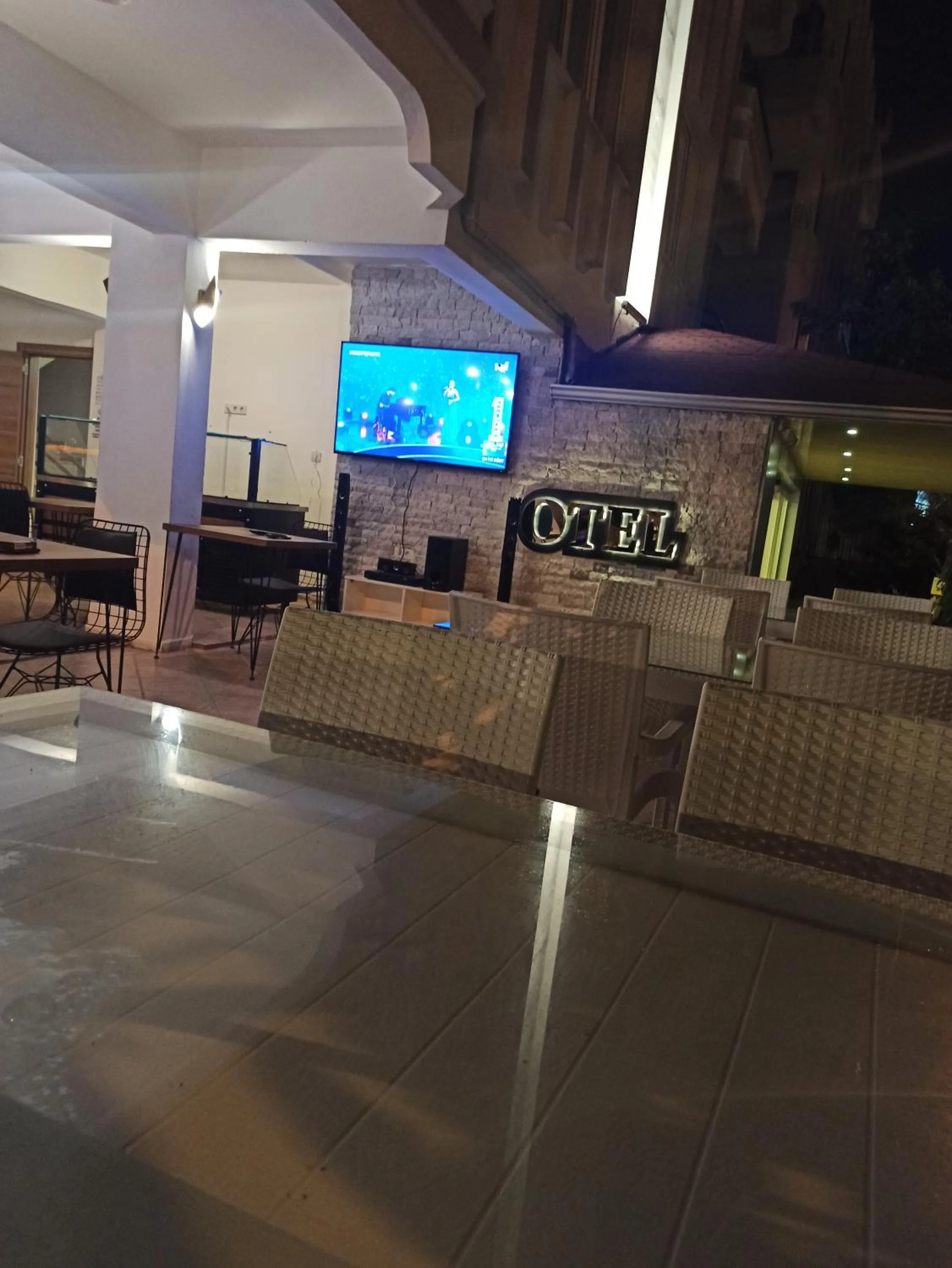 Lounge or bar in Christina Apart Otel