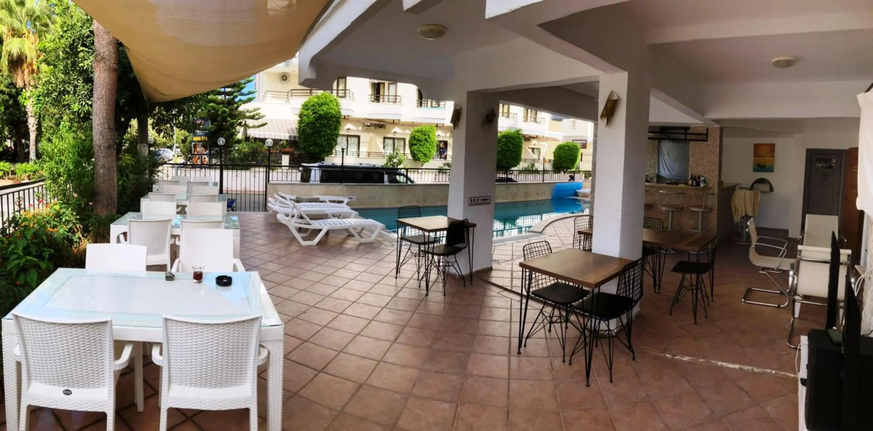 Lounge or bar in Christina Apart Otel