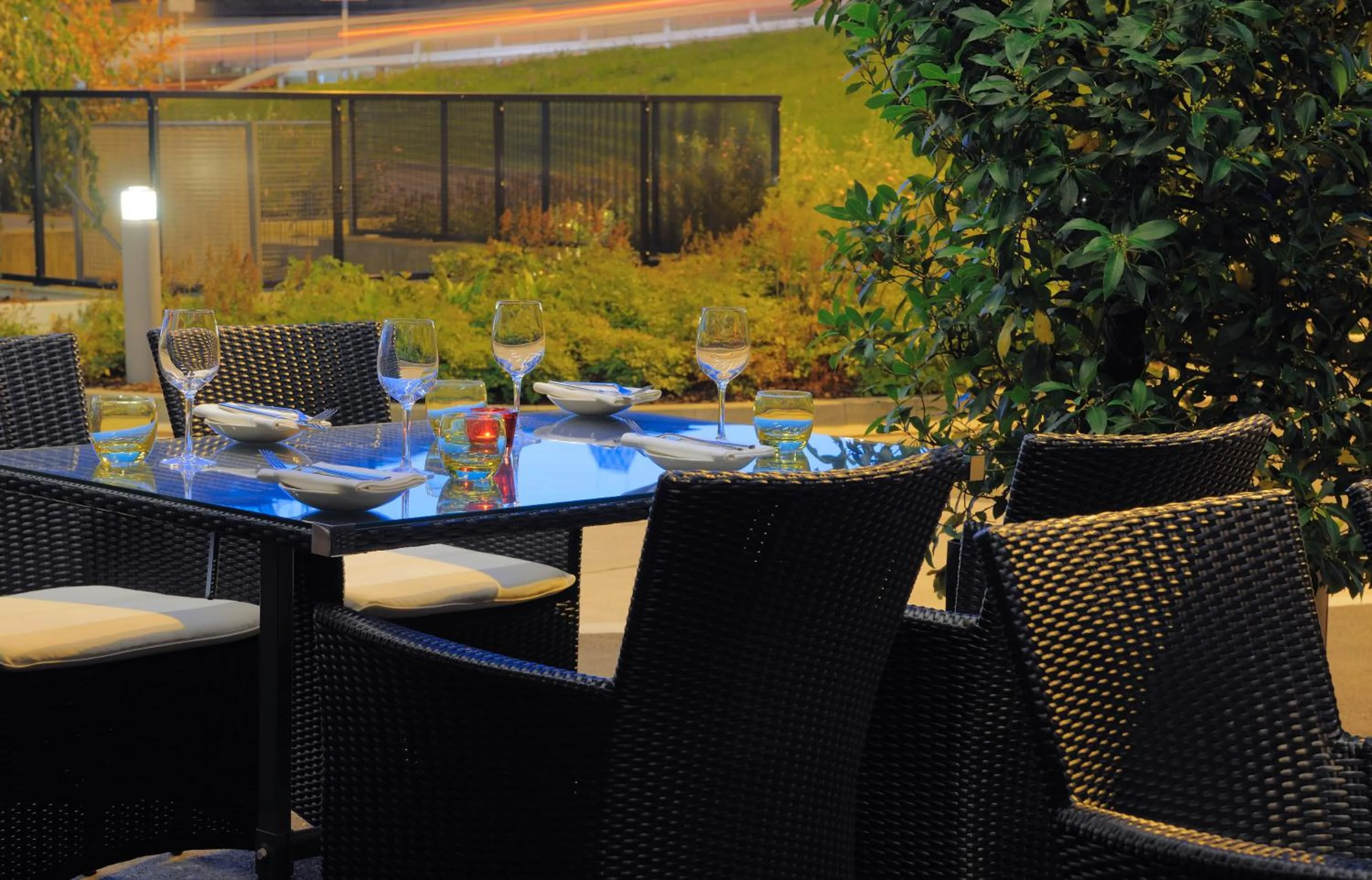 Balcony/Terrace in Radisson Blu Hotel Zurich Airport