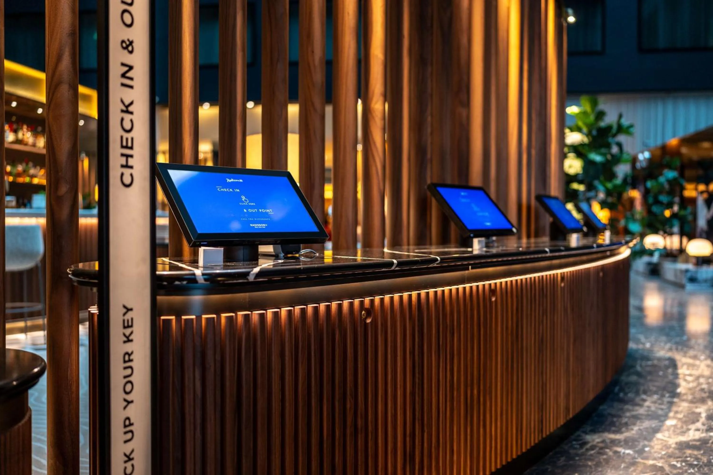 Lobby or reception in Radisson Blu Hotel Zurich Airport
