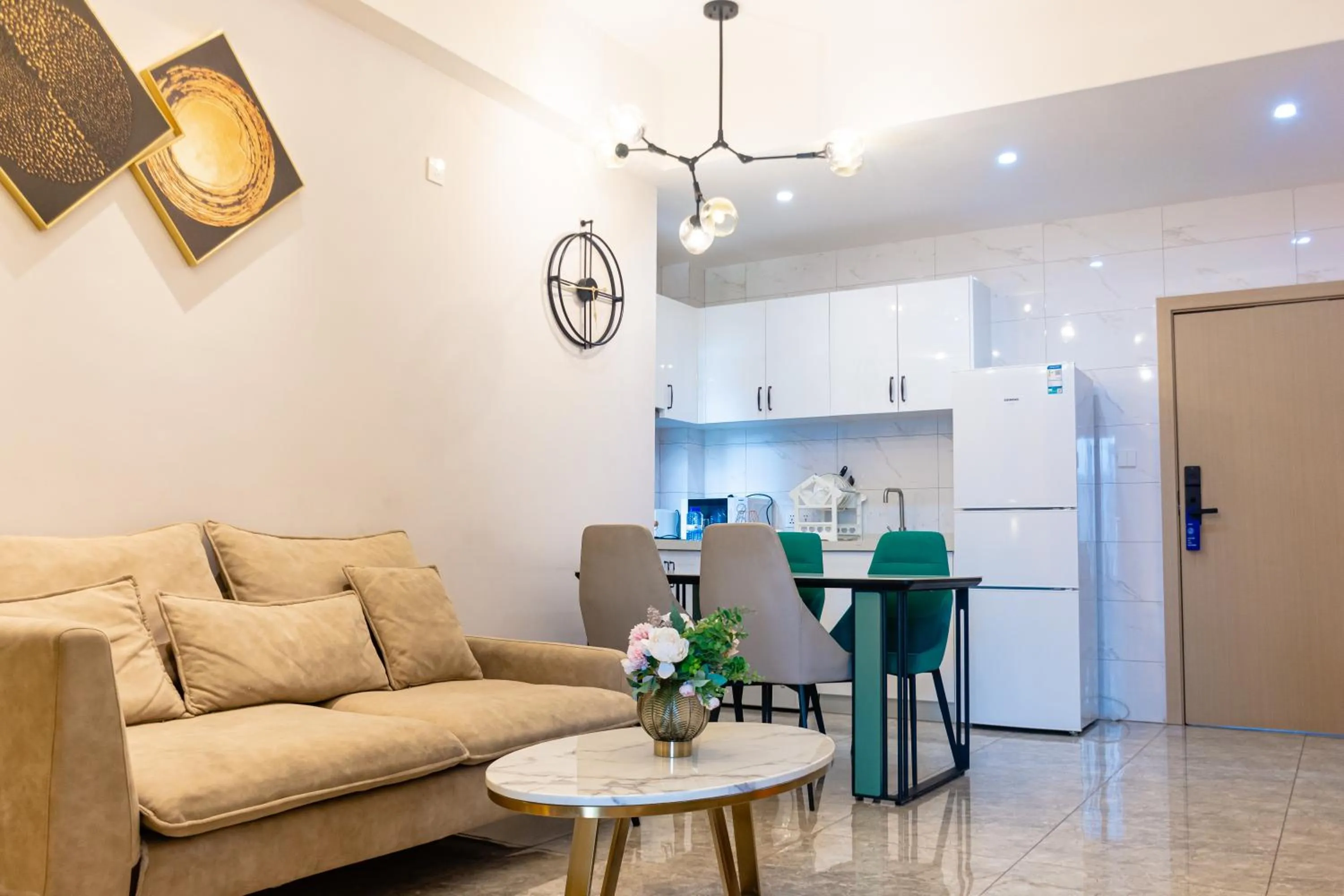 Living room in Rose Garden Private Apartment By LINK