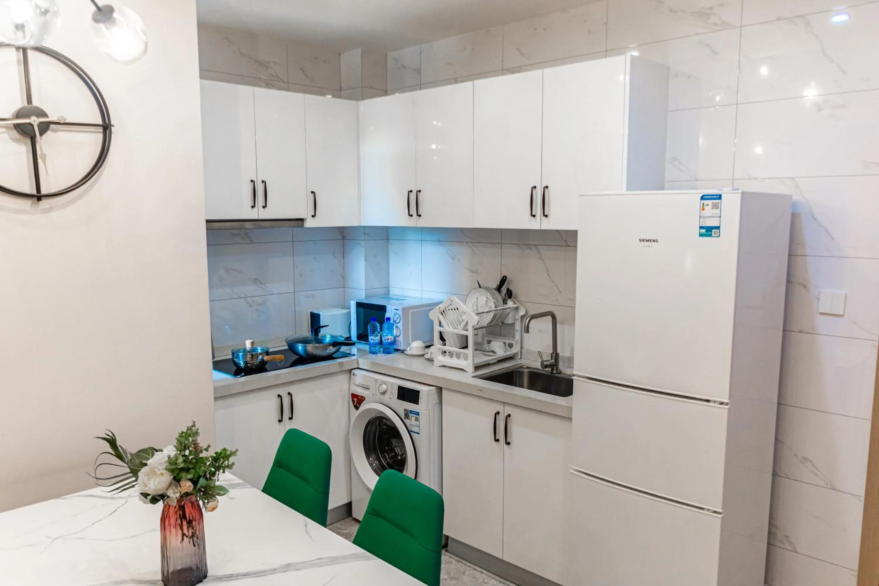 kitchen in Rose Garden Private Apartment By LINK