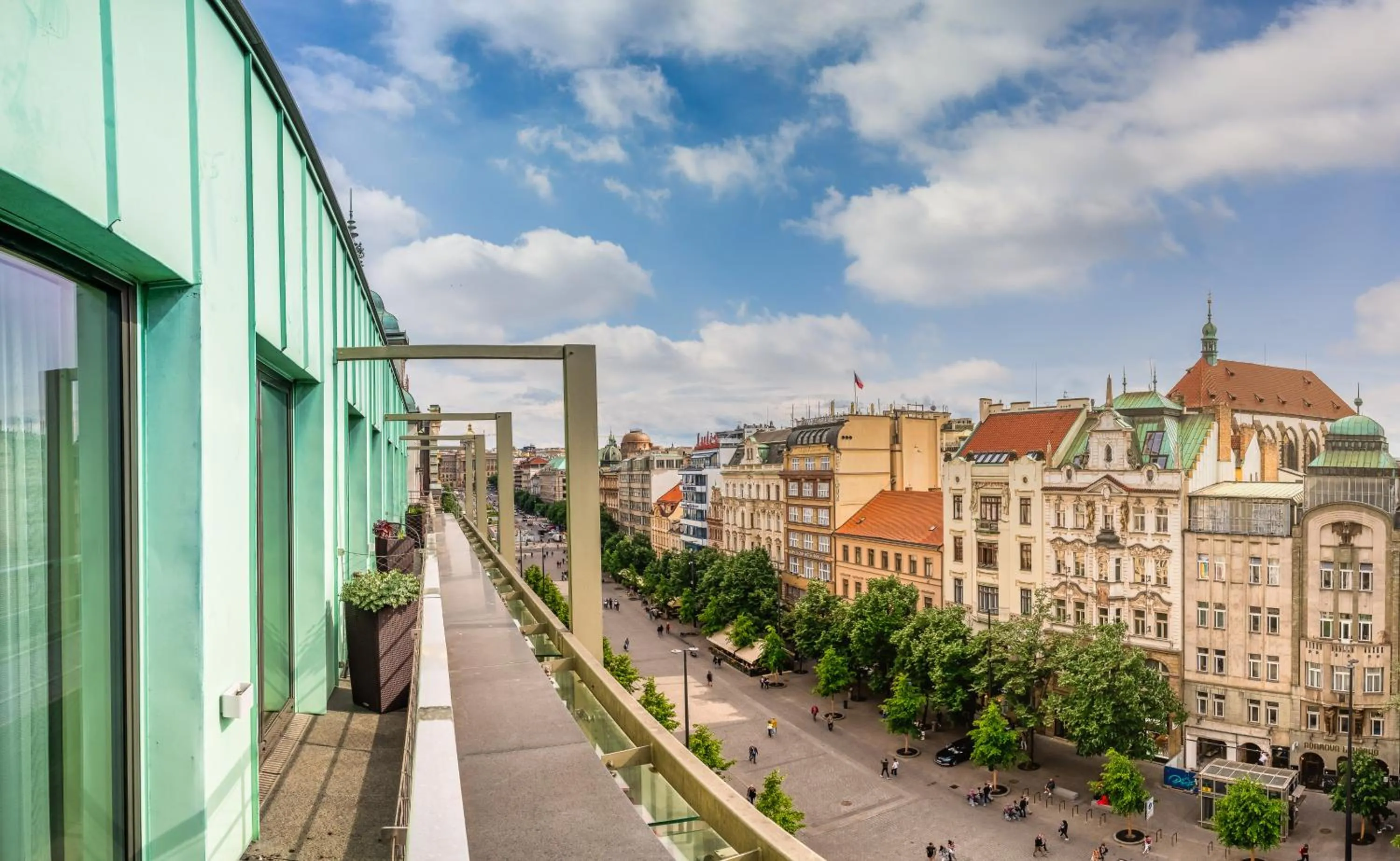 Balcony/Terrace in VN3 Terraces Suites by Adrez