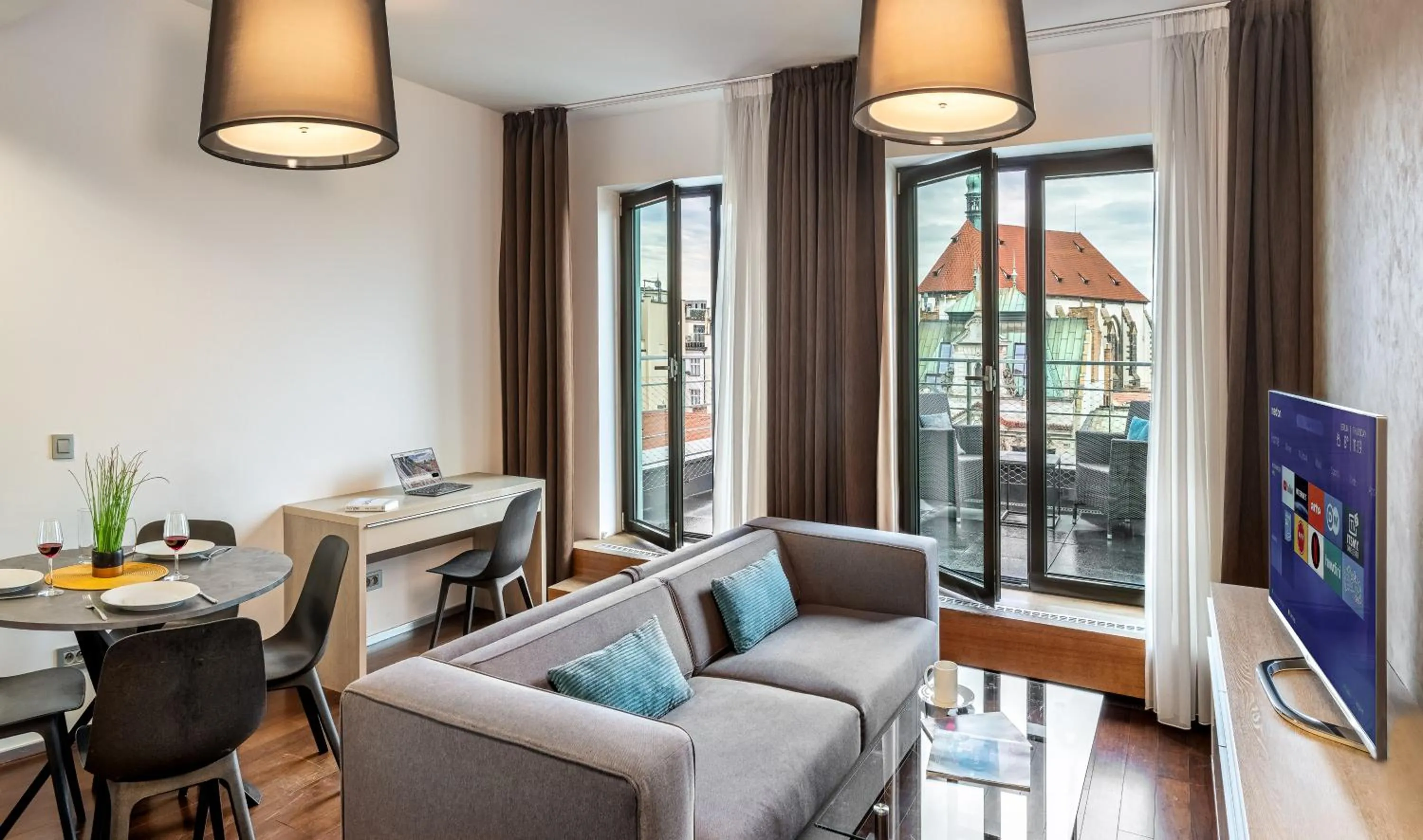 Living room in VN3 Terraces Suites by Adrez