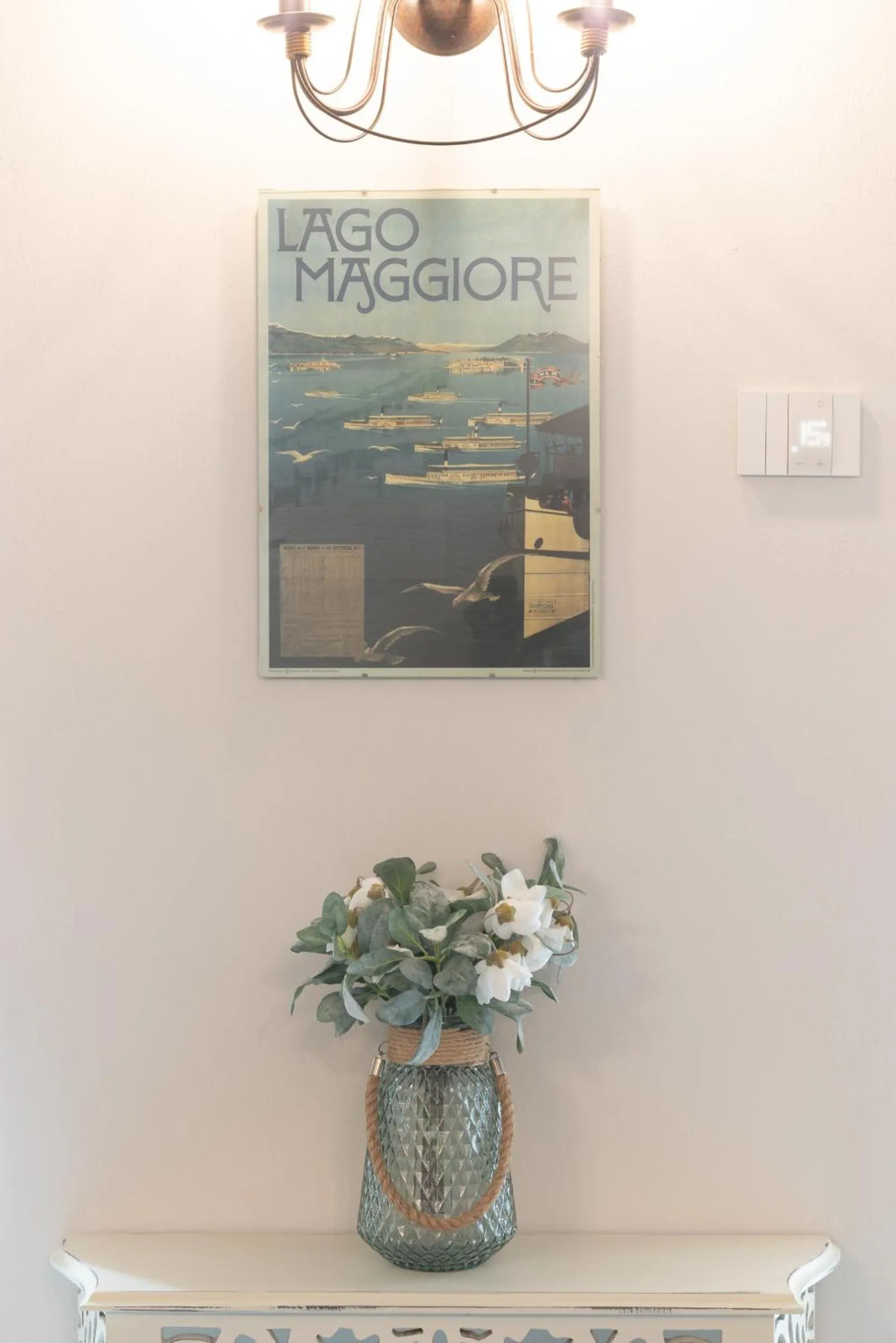 Communal lounge/ TV room in Antico Borgo B&B Cannobio