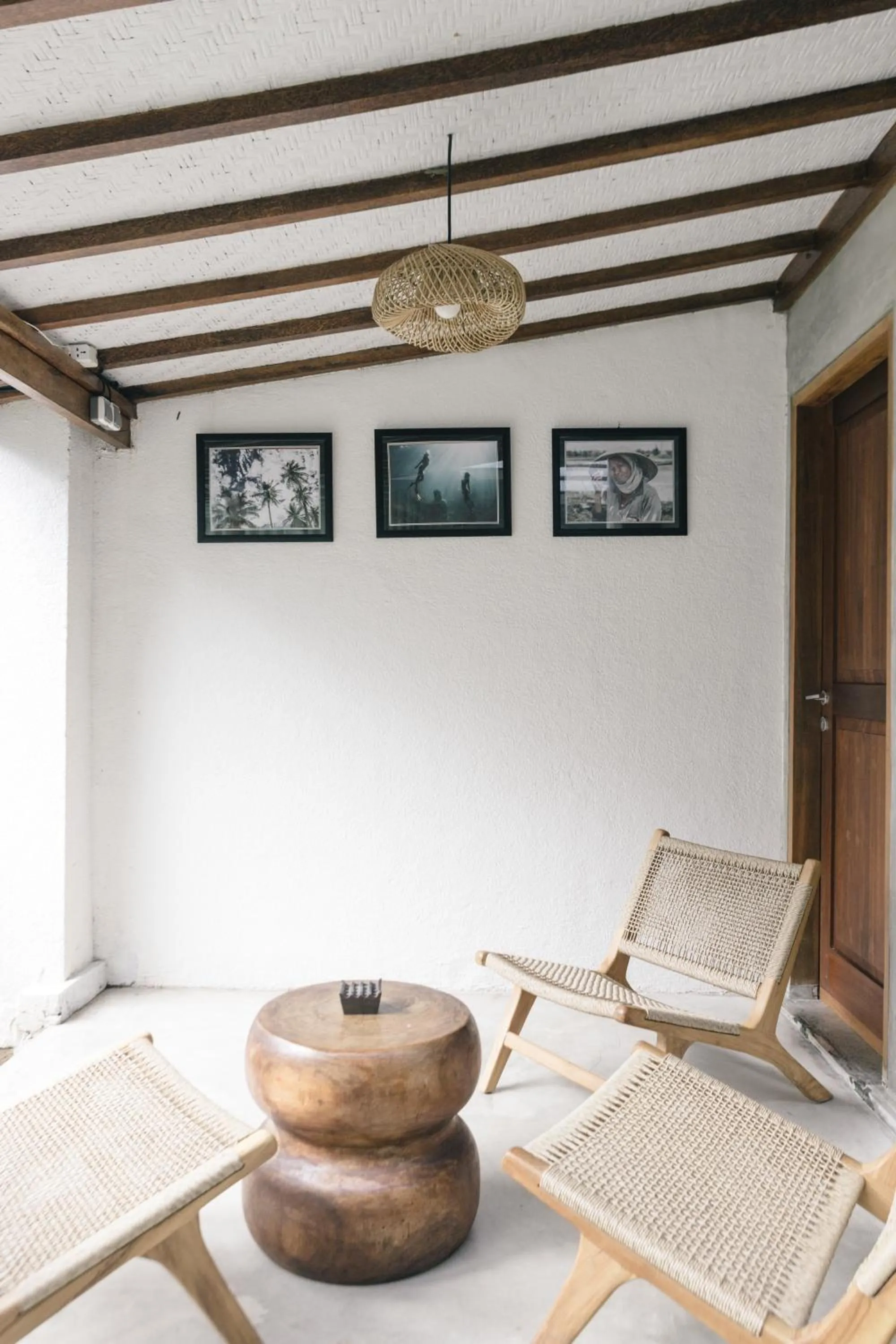 Seating area in Kano Canggu Loft