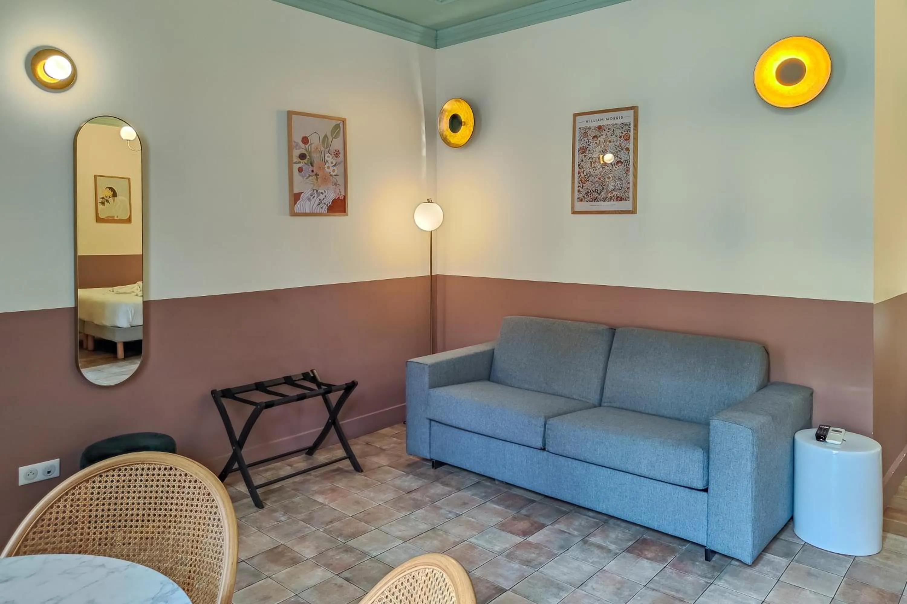 Living room in Hotel Aparthotel AMMI Vieux Nice